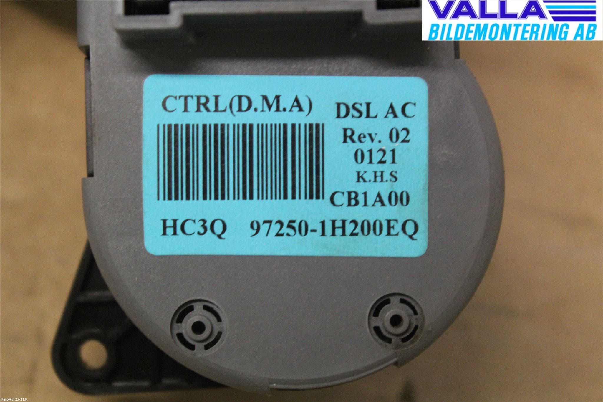 Kia CEED 06-12 Värmereglage