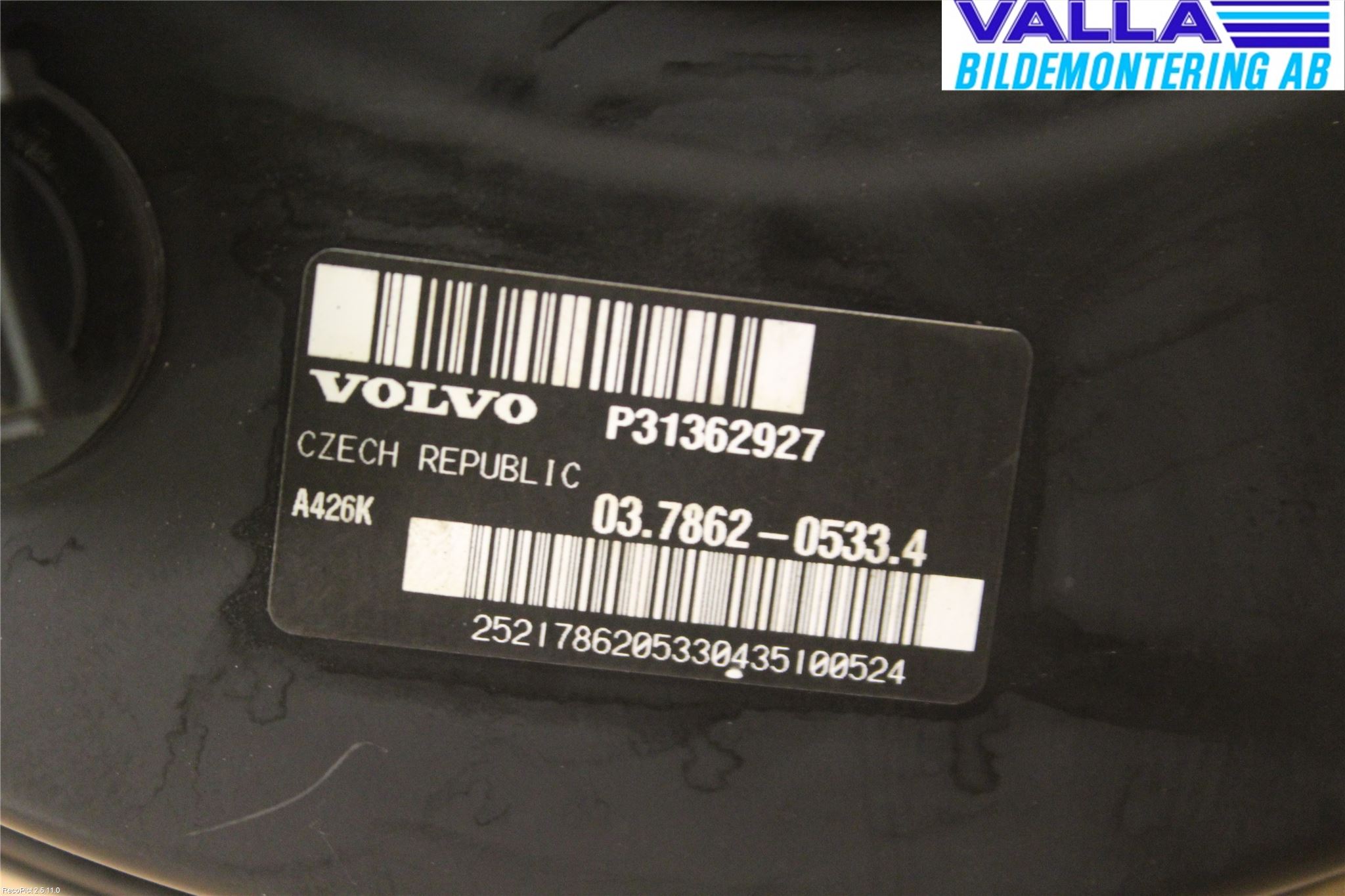 Volvo V40 CROSS COUNTRY 13-19 Bromsservo