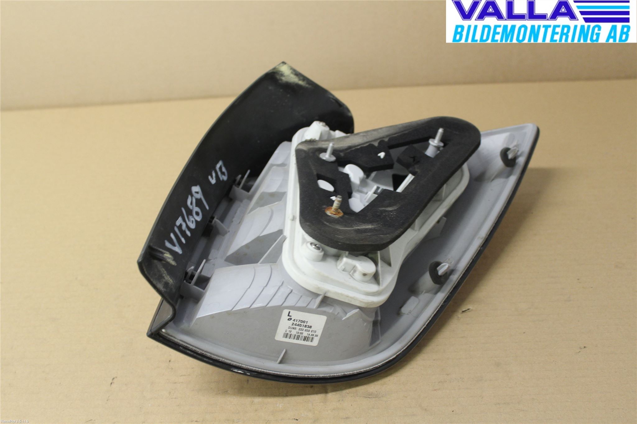 Opel ASTRA H 04-12 Bakljus Vänster