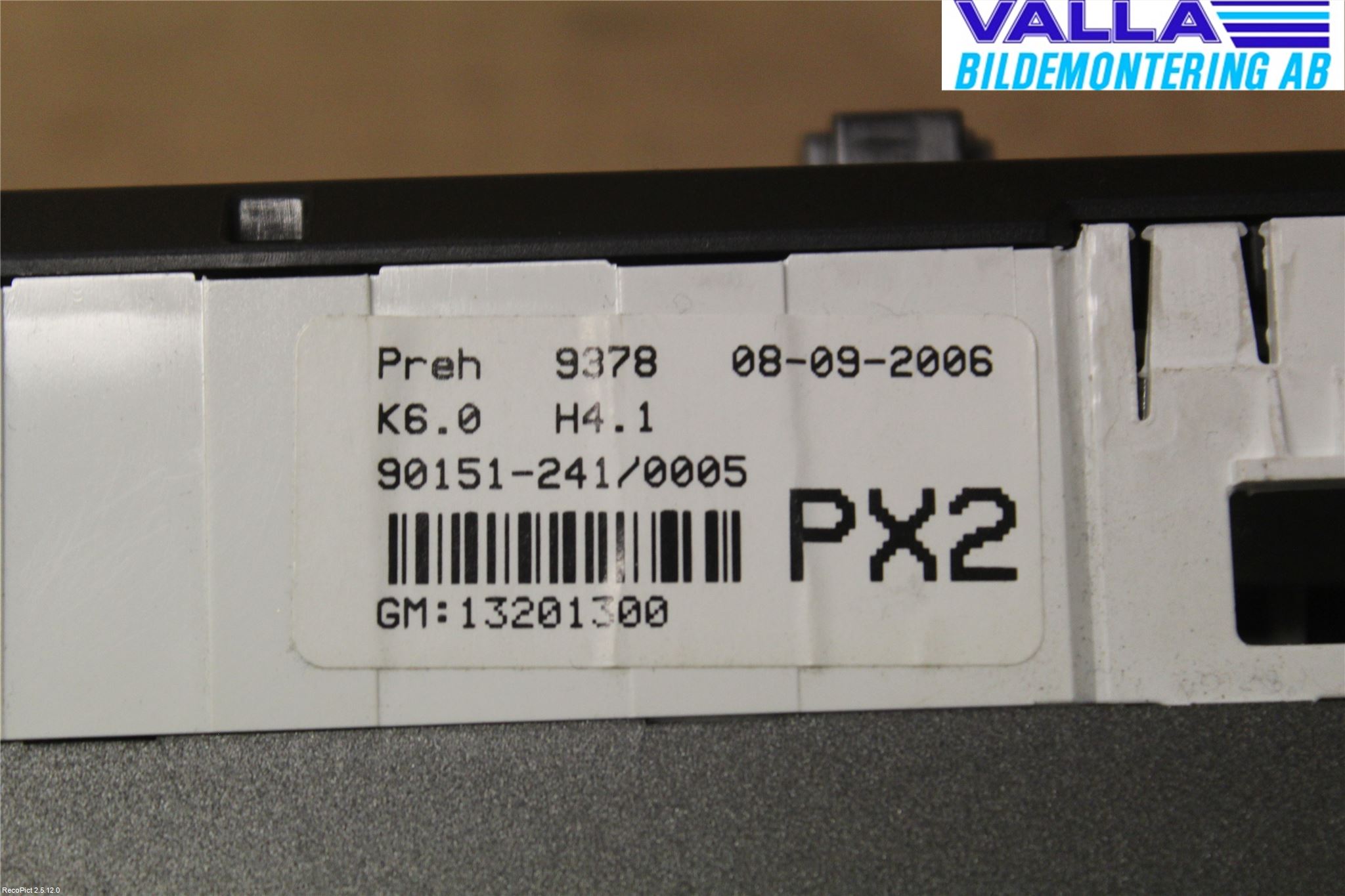 Opel ASTRA H 04-12 Värmereglage