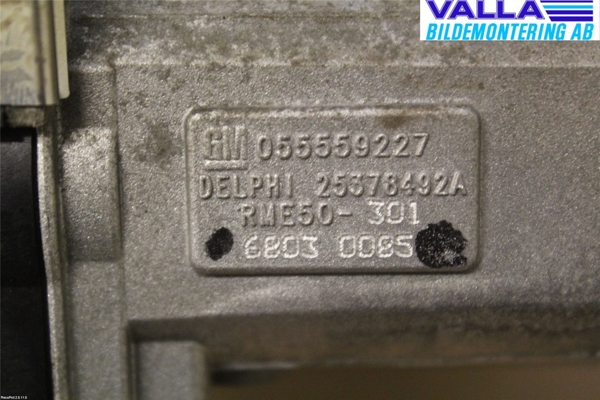 Opel ASTRA H 04-12 Injspjällhus