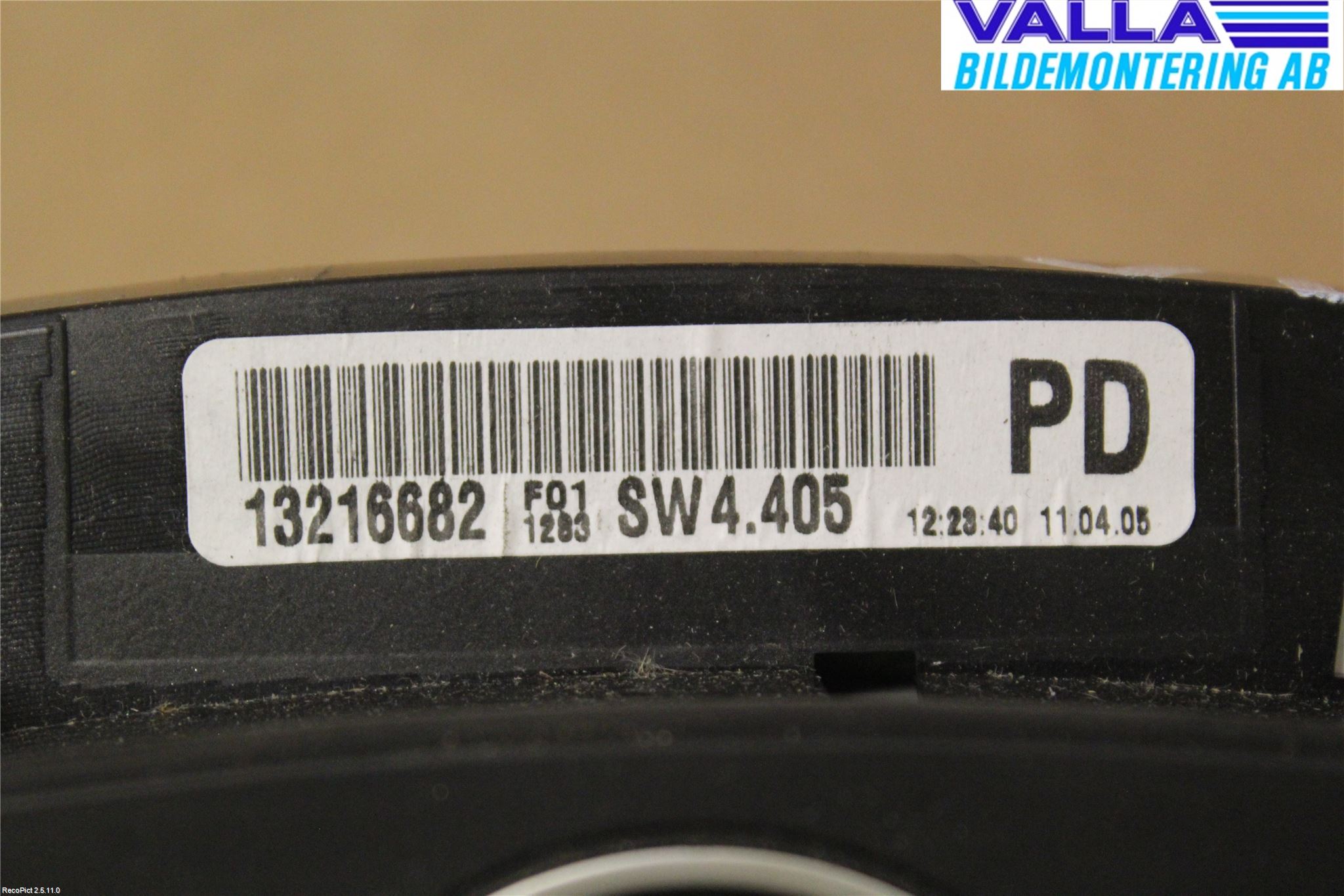 Opel ASTRA H 04-12 Instrument Komb