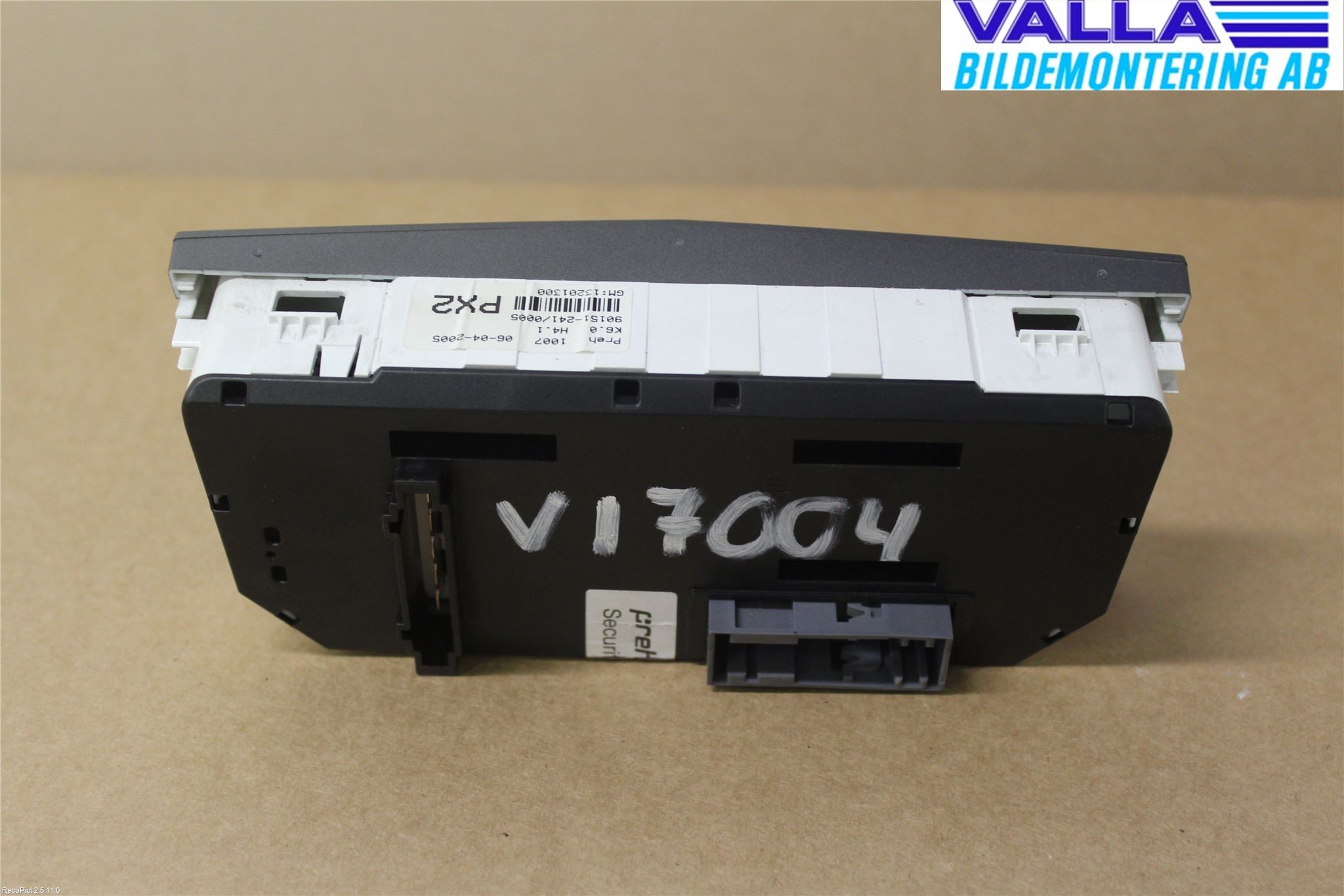 Opel ASTRA H 04-12 Värmereglage