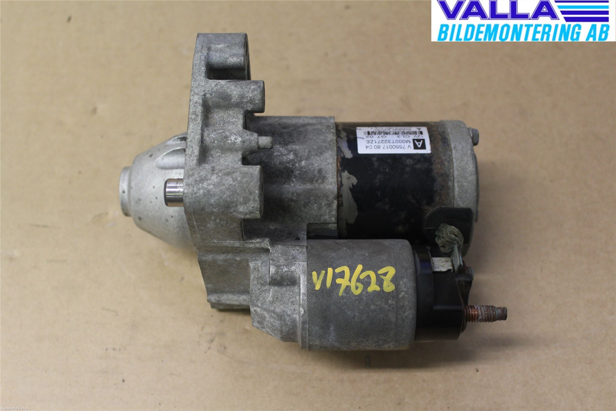 Peugeot 207 Startmotor