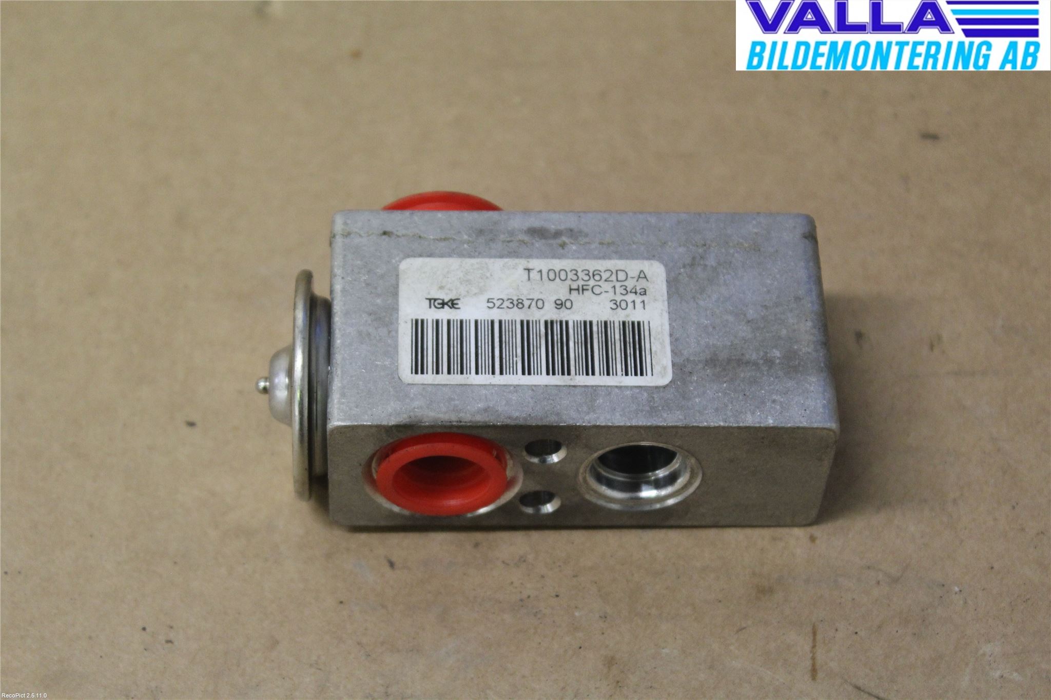 Renault MEGANE III 09-15 Ac Expansionsventil