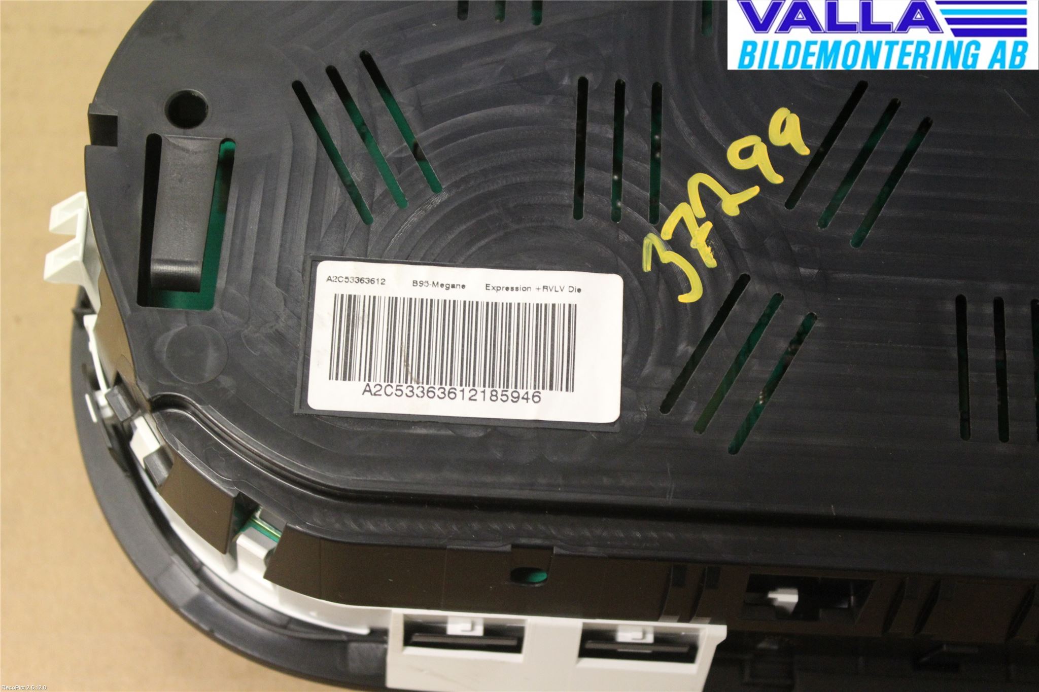 Renault MEGANE III 09-15 Instrument Komb