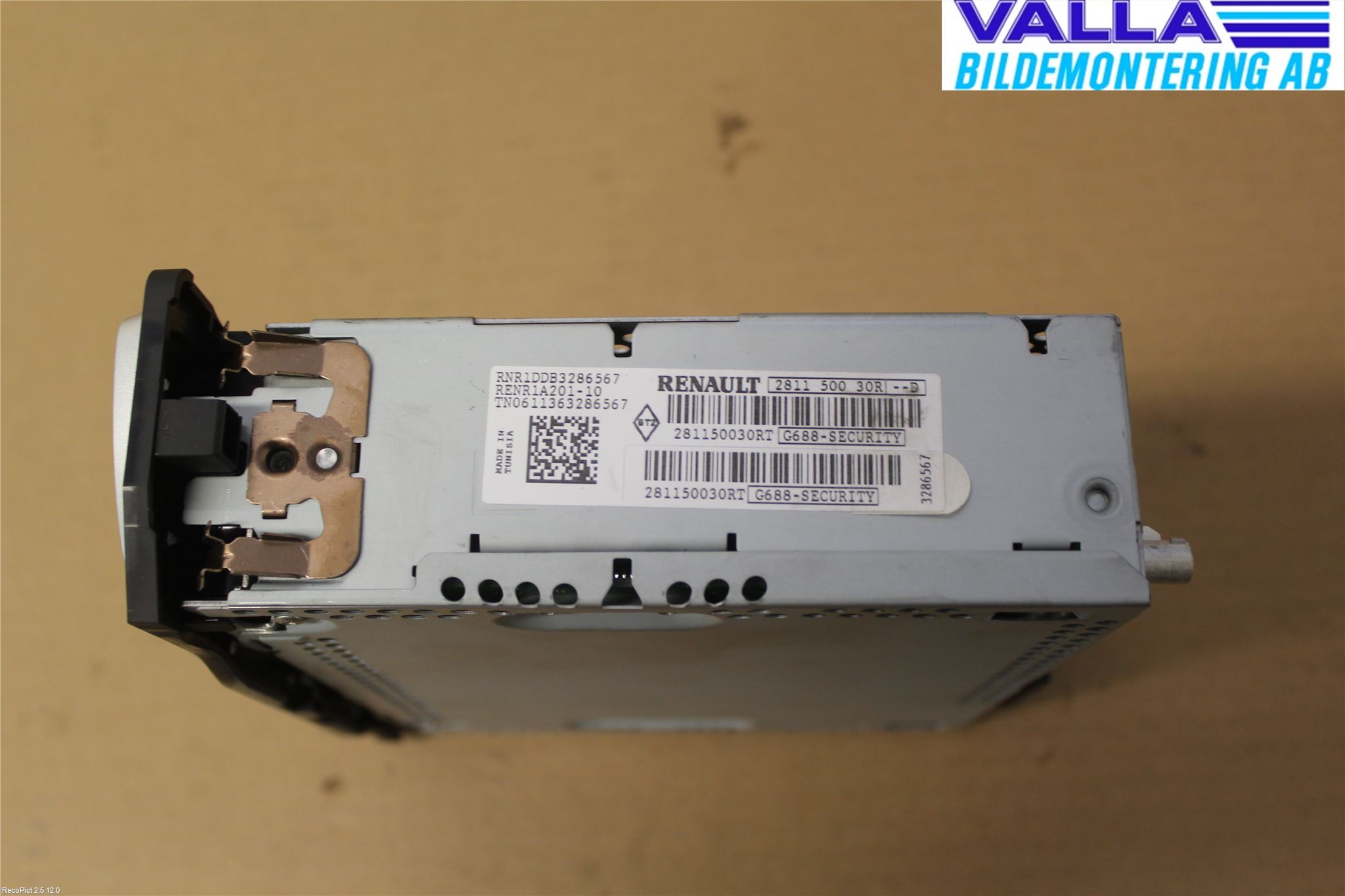 Renault MEGANE III 09-15 Cd Radio - Multimediapanel
