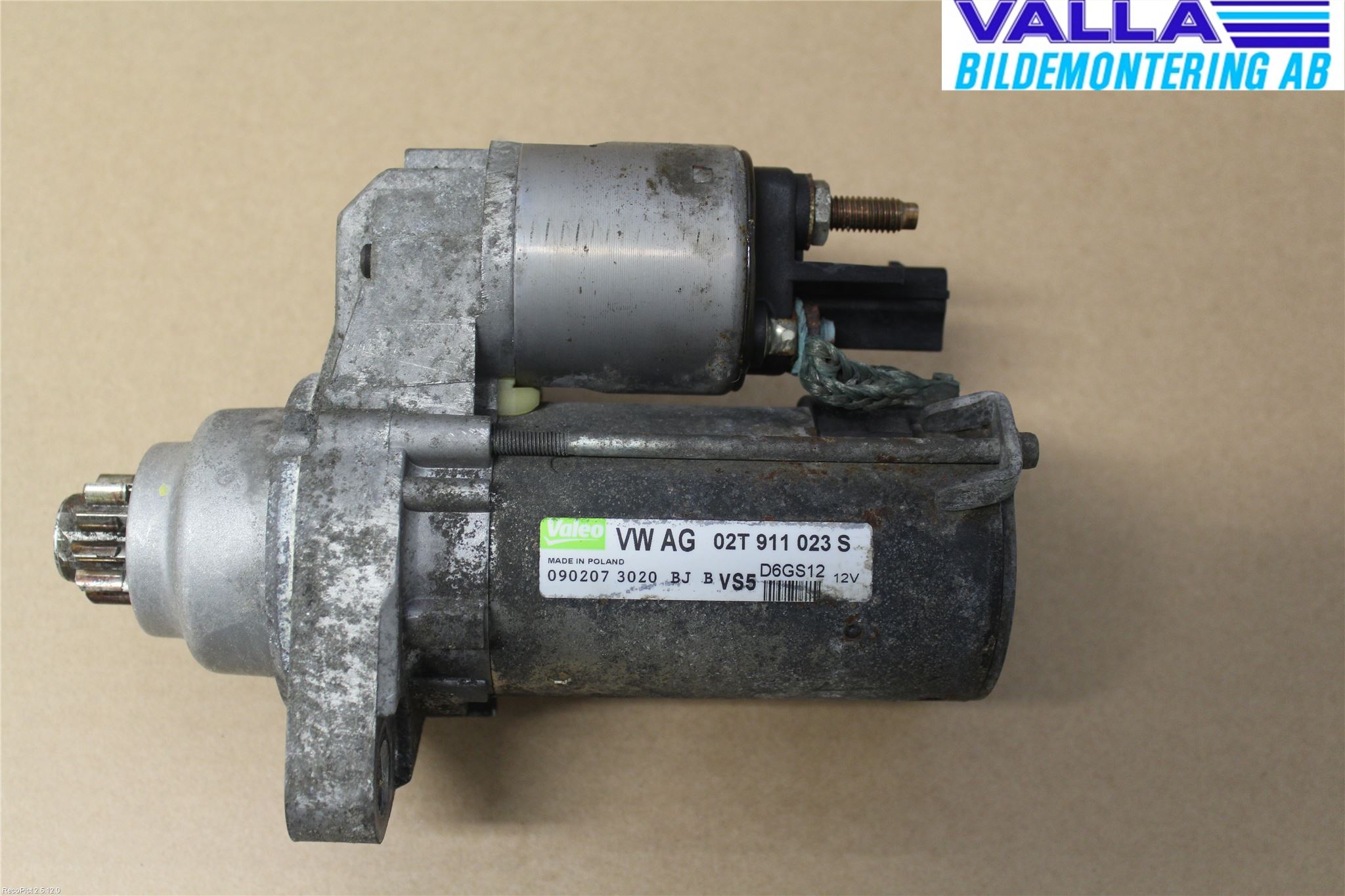 Skoda OCTAVIA (1Z) 05-13 Startmotor