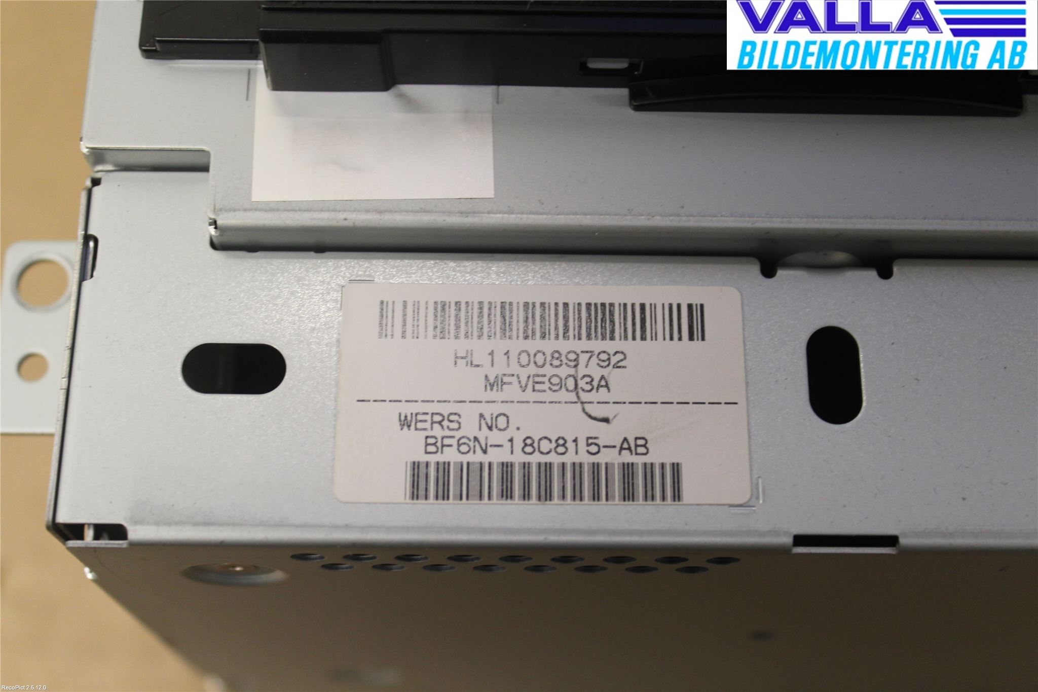 Volvo V60 11-13 Cd Radio - Multimediapanel