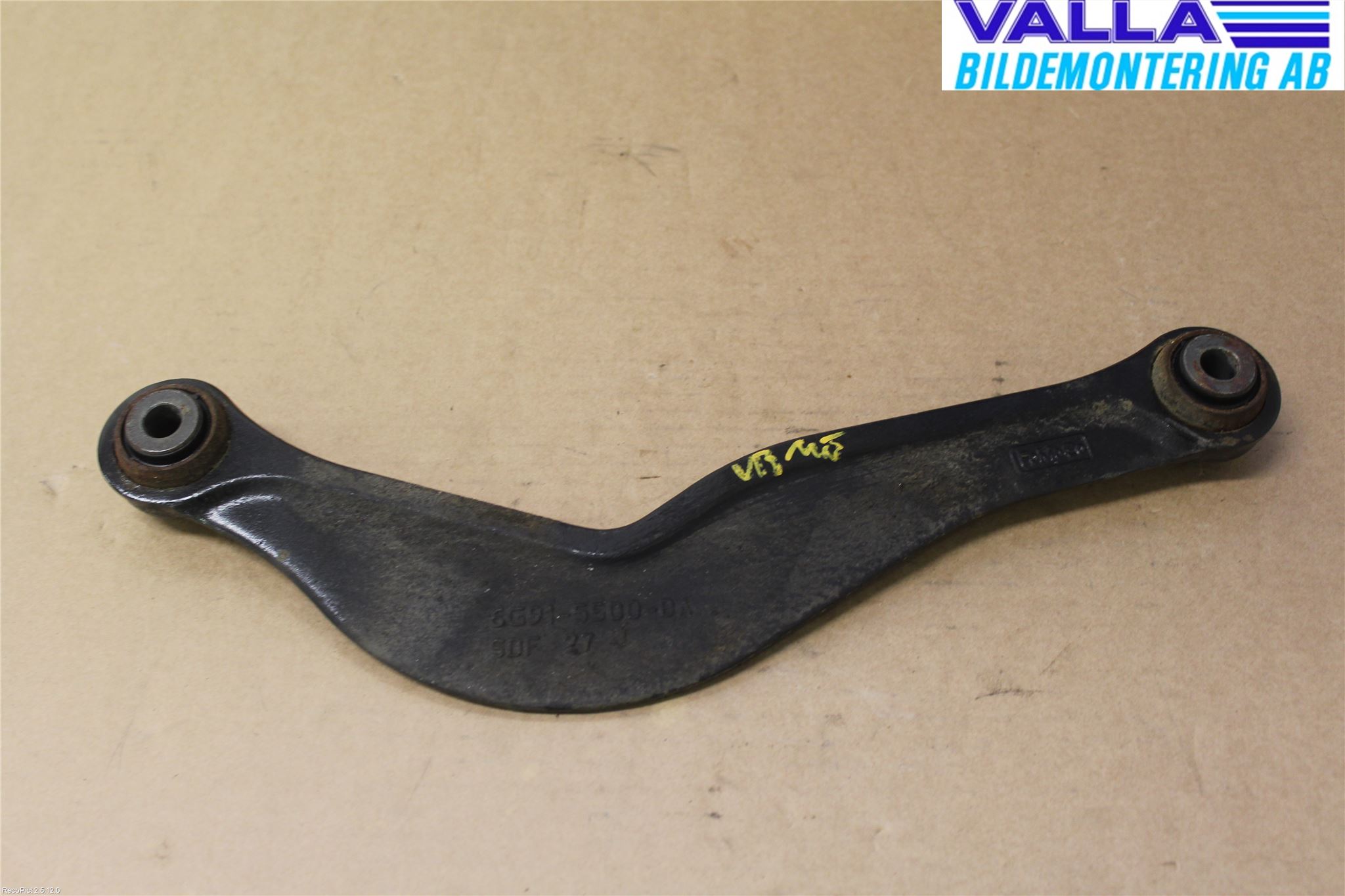 Volvo V60 11-13 Bärarm Bak Övre Vänster