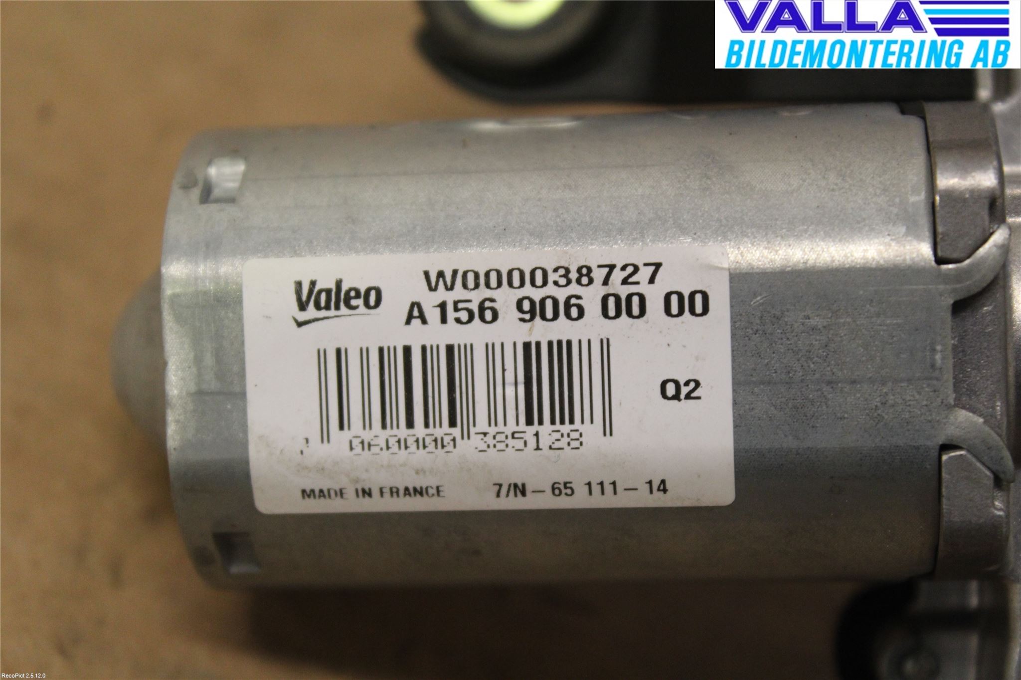 Mercedes-Benz MB GLA-KLASS (X156) 13-20 Torkarmotor Baklucka