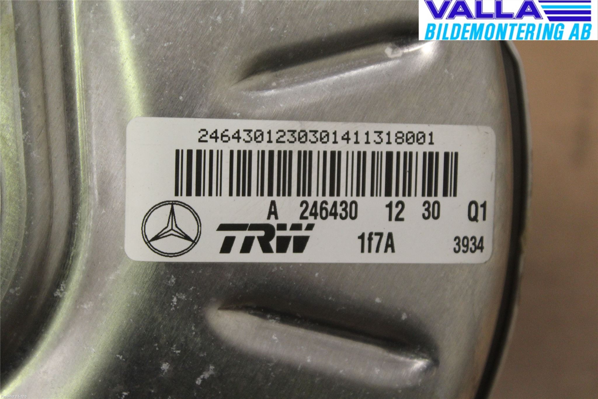 Mercedes-Benz MB GLA-KLASS (X156) 13-20 Bromsservo