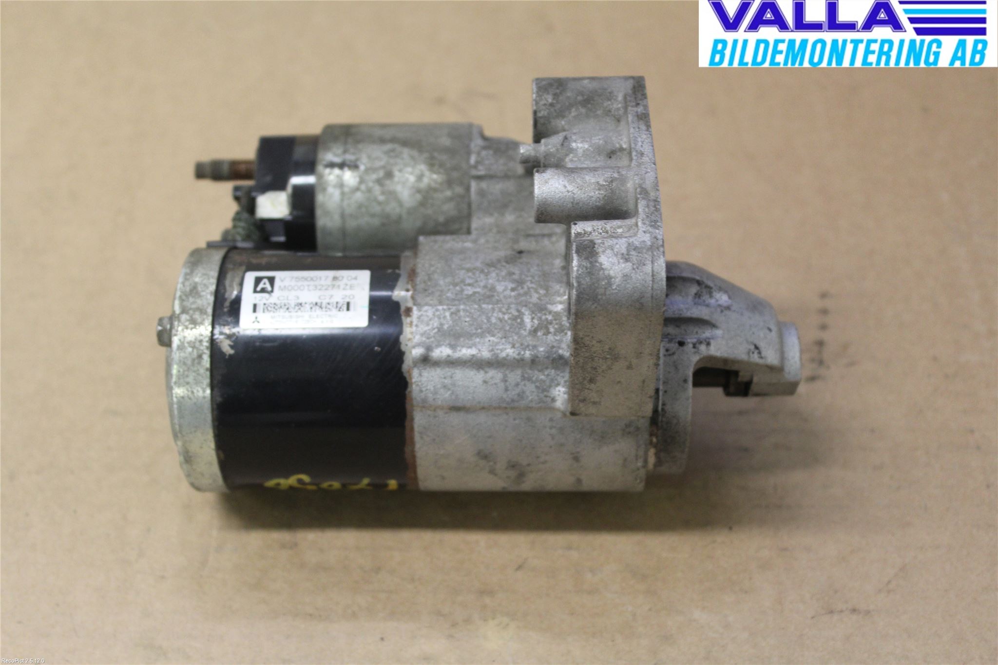 Peugeot 207 Startmotor