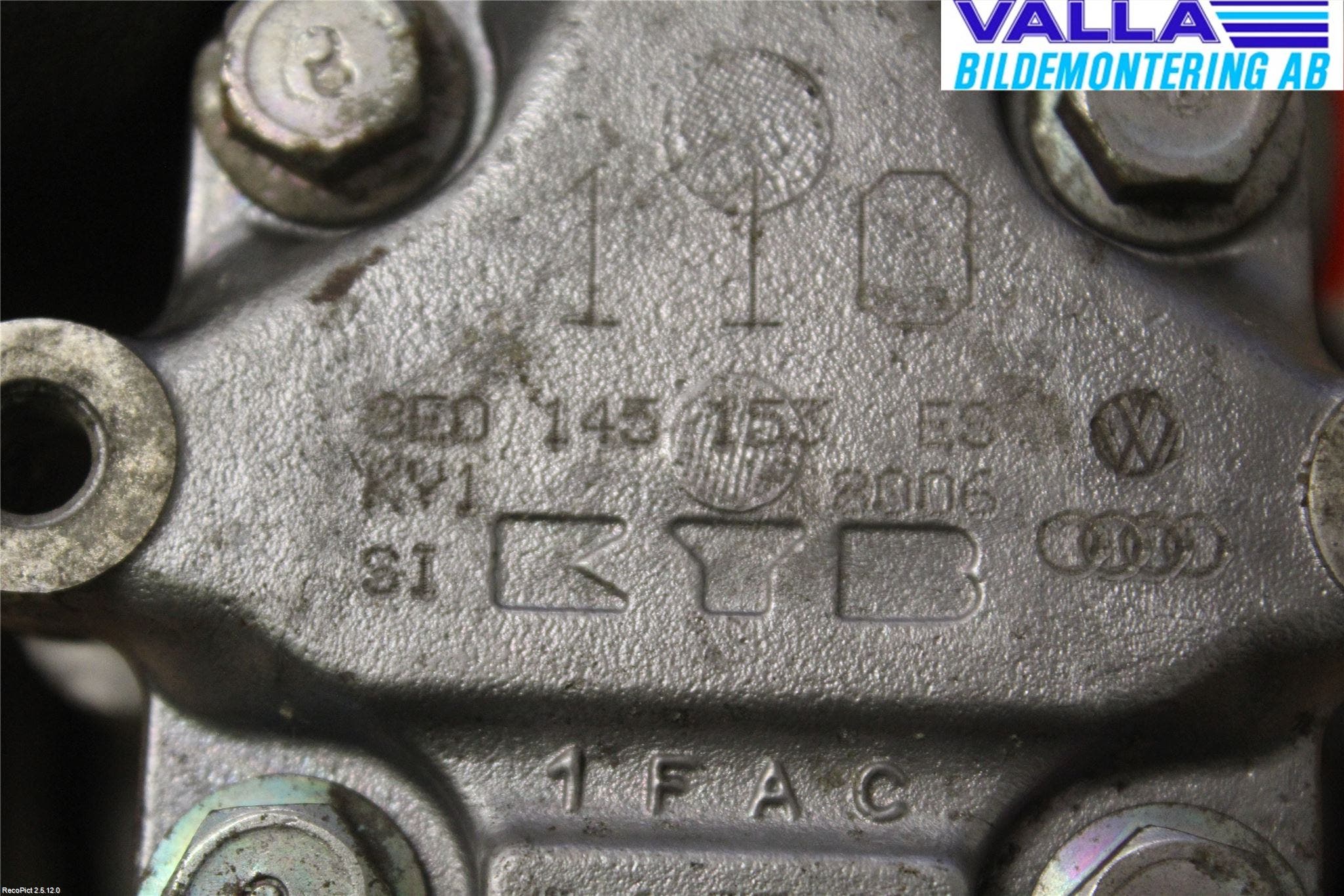 Audi A4/S4 01-05 Styrservopump