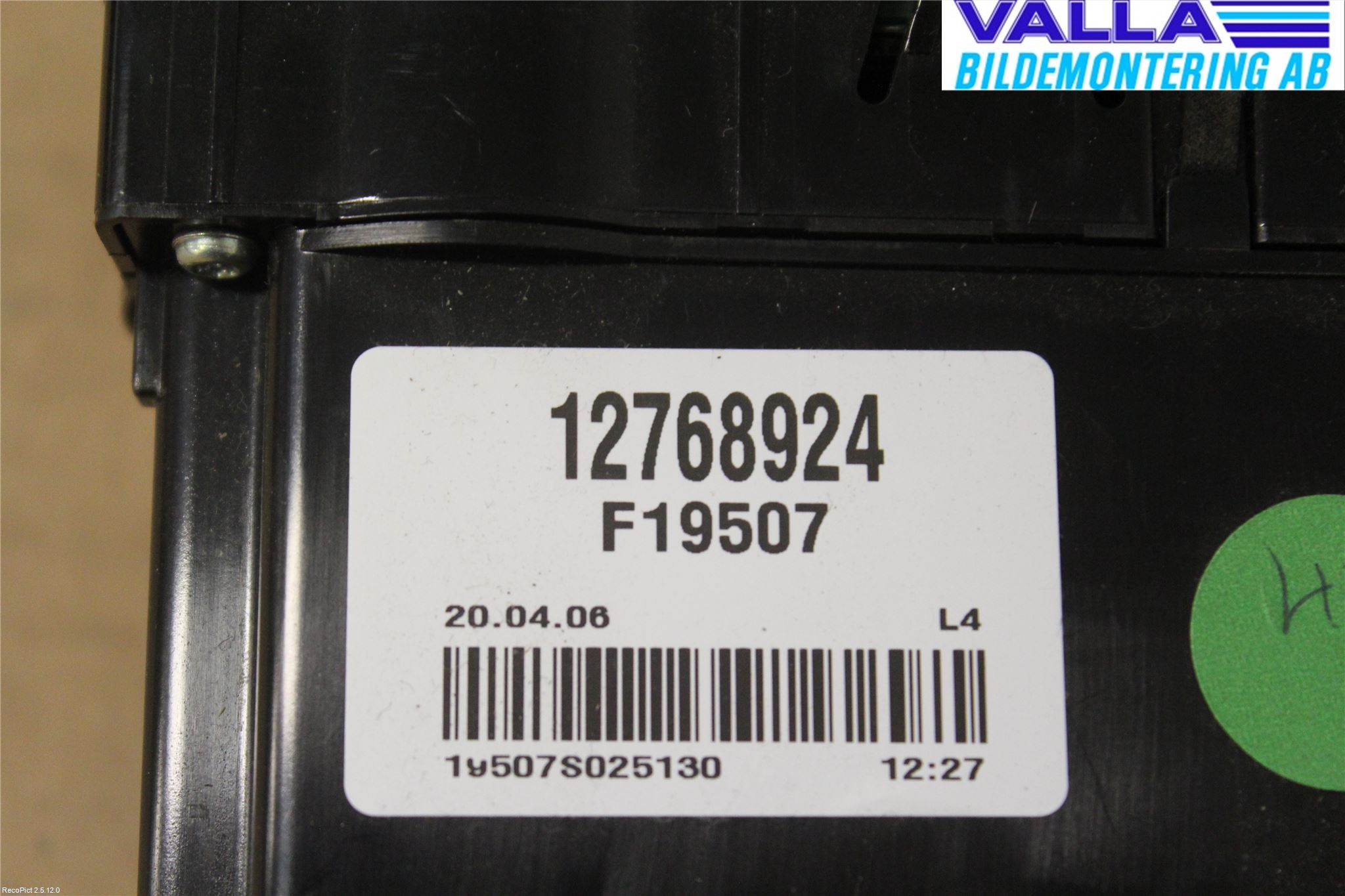 Saab 9-5     06-10 Ac Styrenhet Ac Manöveren