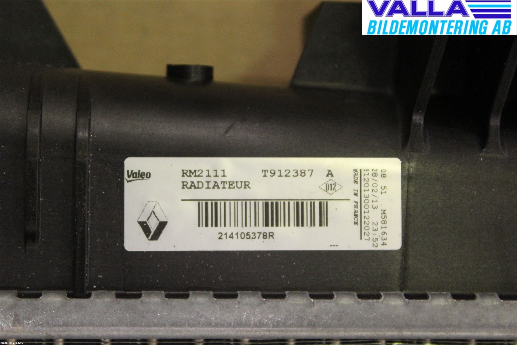 Renault MEGANE III 09-15 Kylare Man