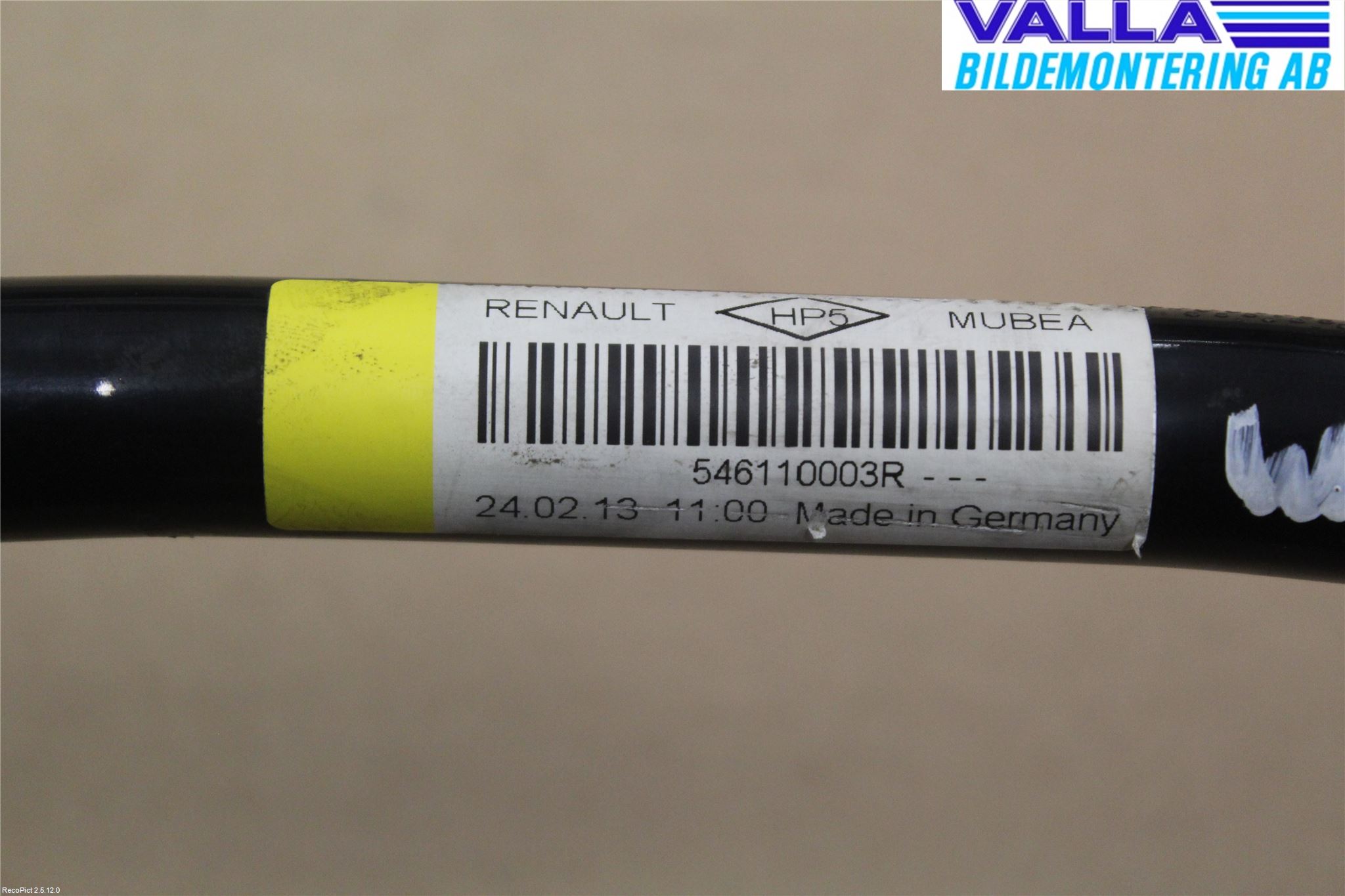 Renault MEGANE III 09-15 Krängningshämmare Fram