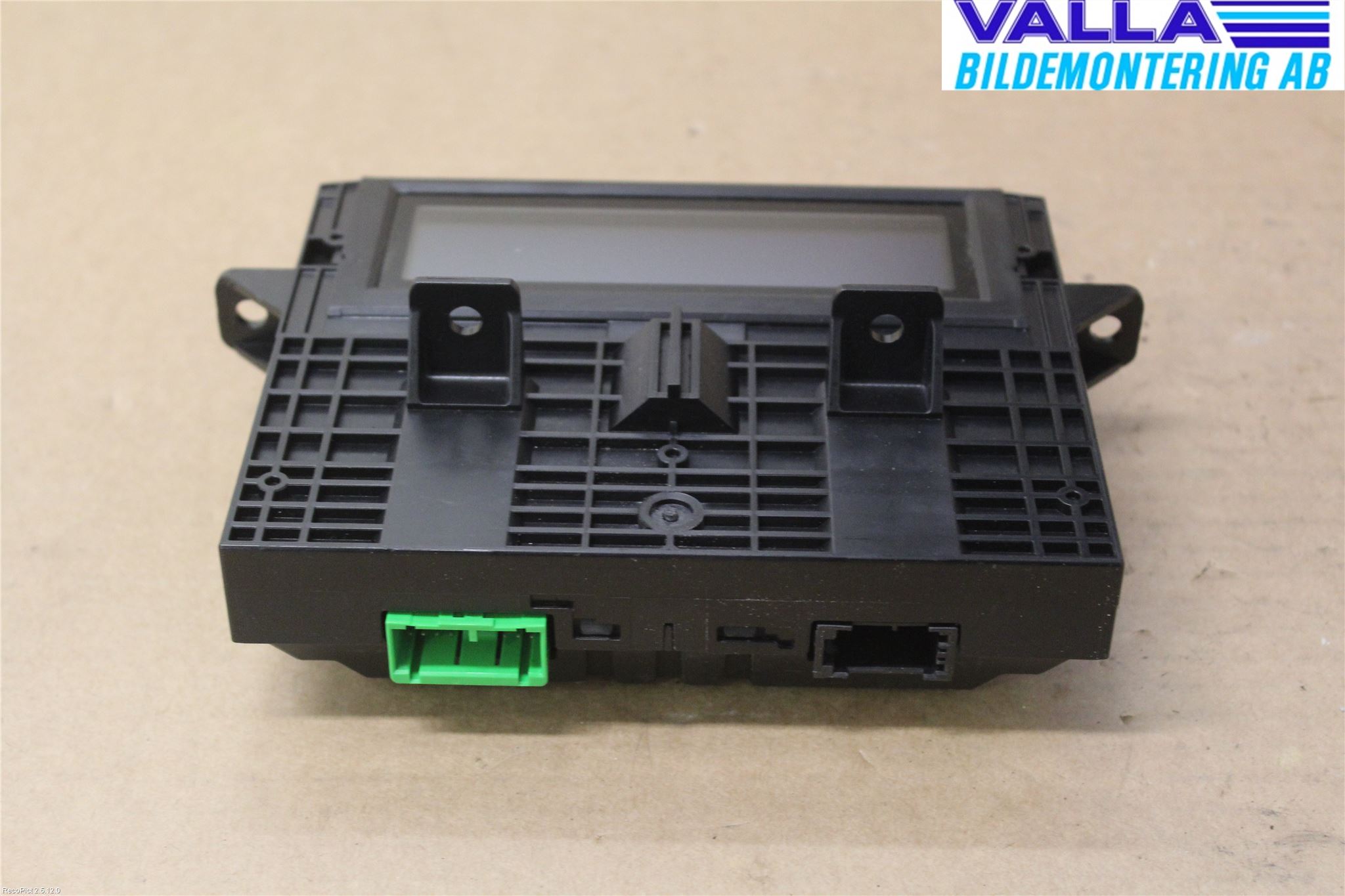 Volvo XC60 09-13 Kontrolldisplay