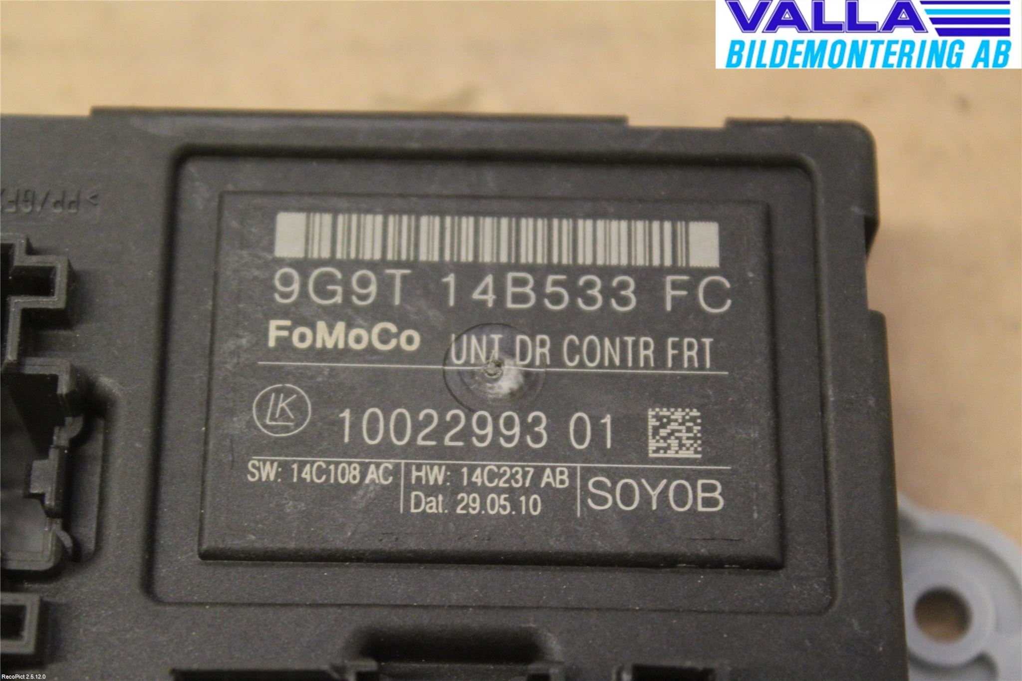 Volvo XC60 09-13 Styrenhet Dörr