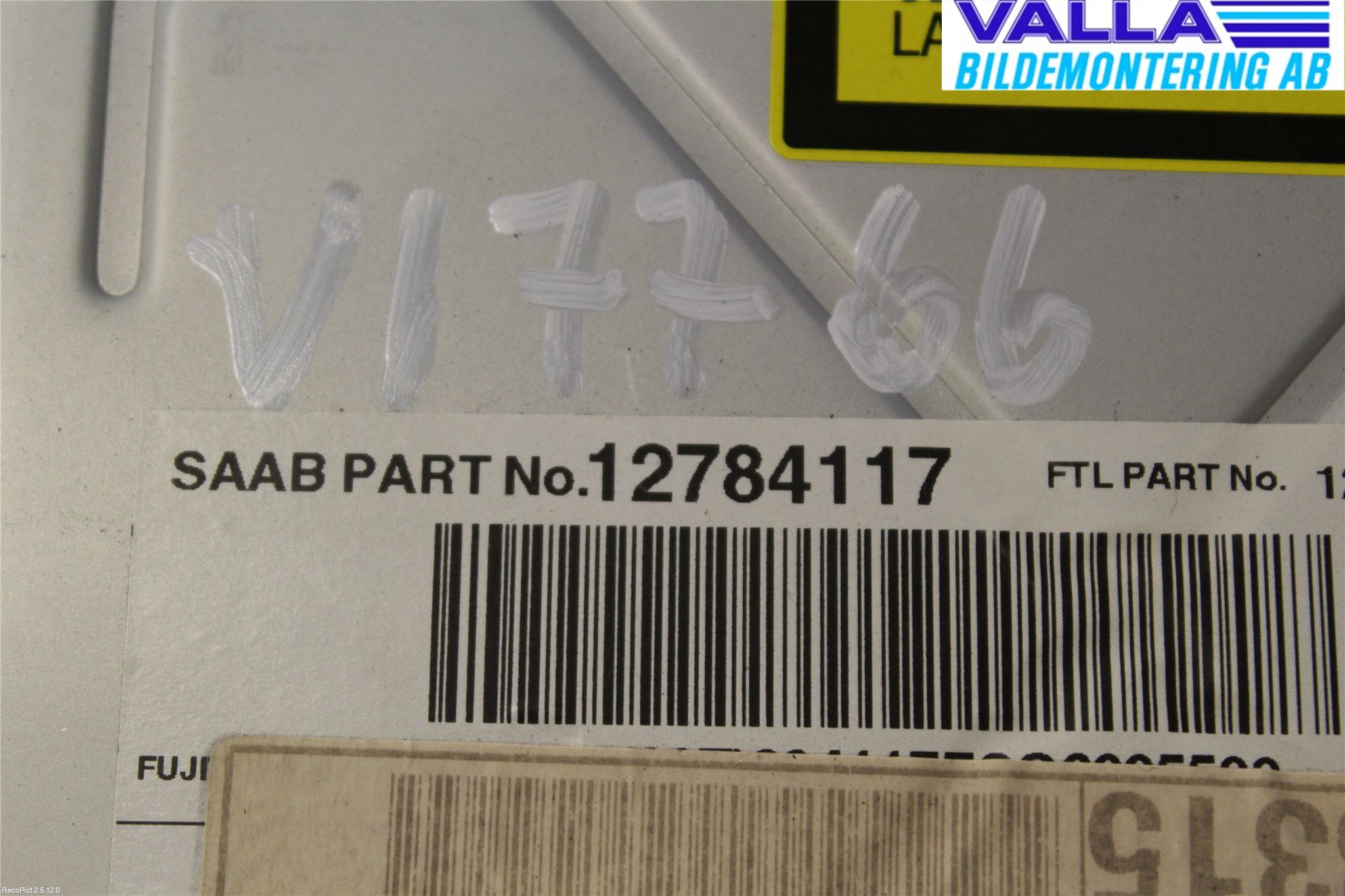 Saab 9-3 VER2/VER3 08-15 Cd Radio - Multimediapanel