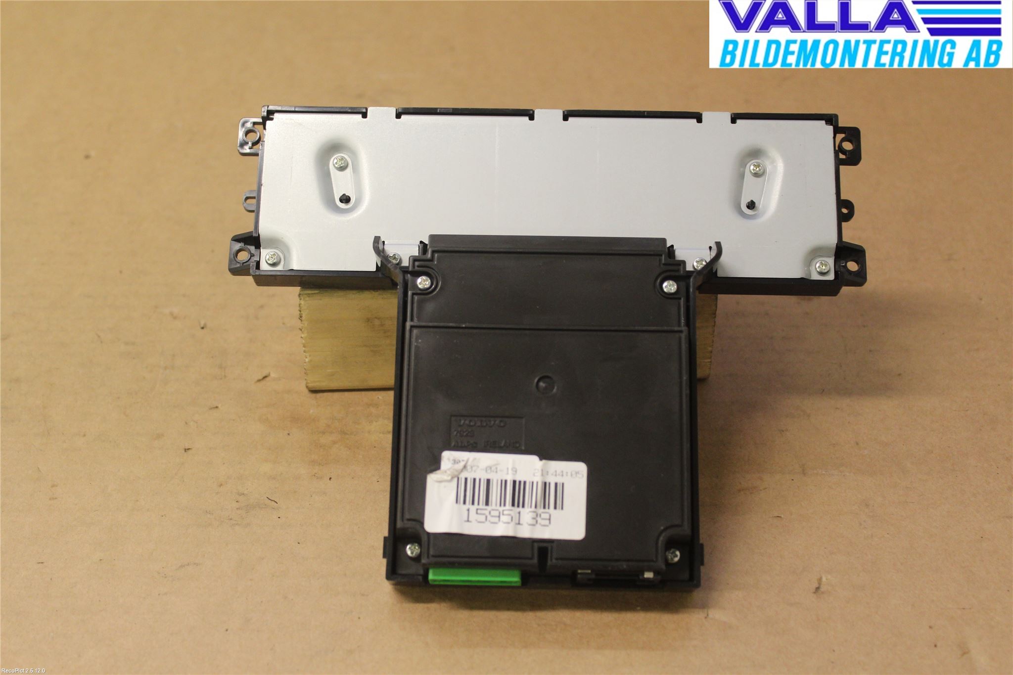 Volvo S80 07-13 Kontrolldisplay