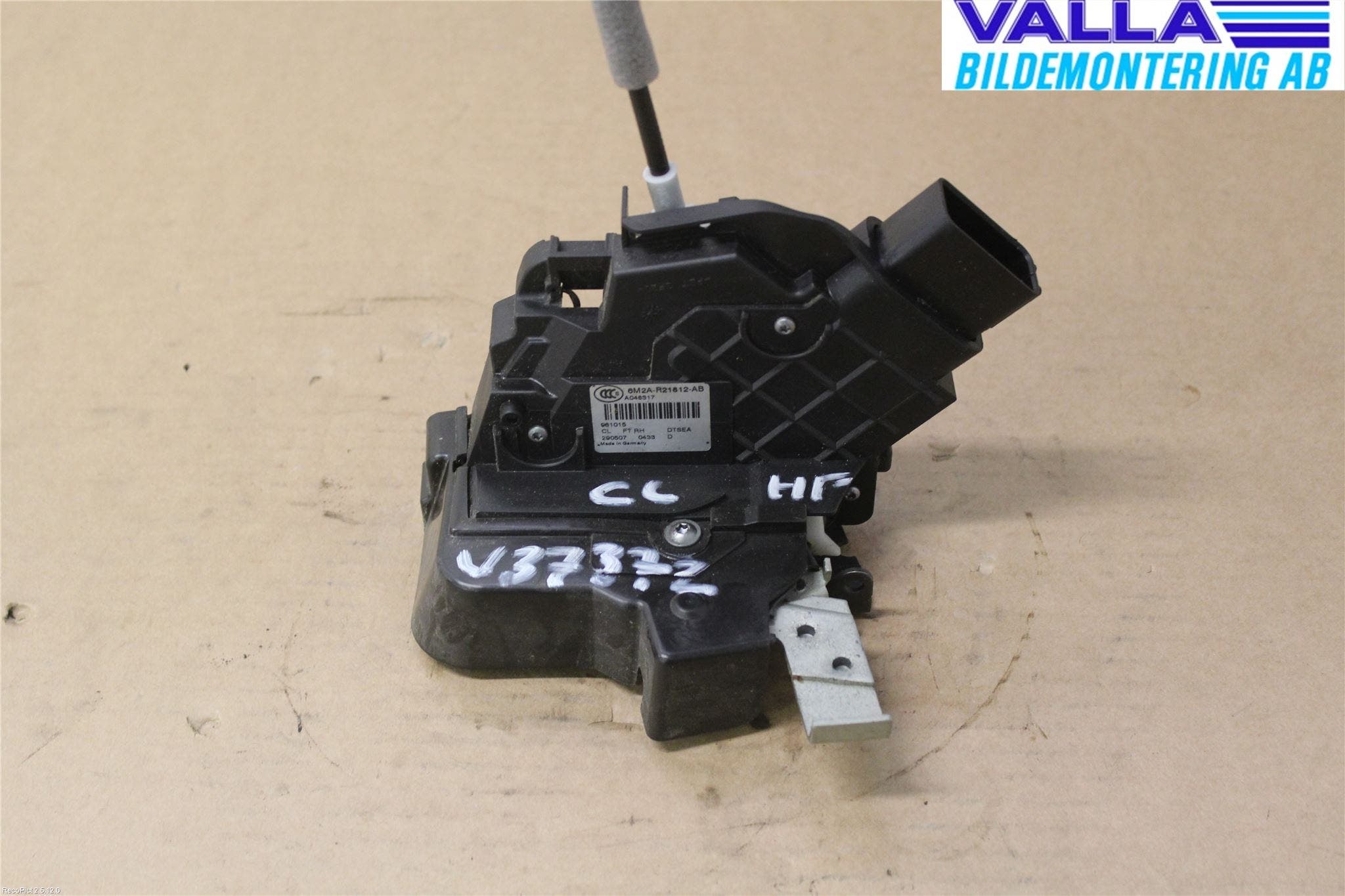 Ford MONDEO 07-15 Låskista-Dörrlås