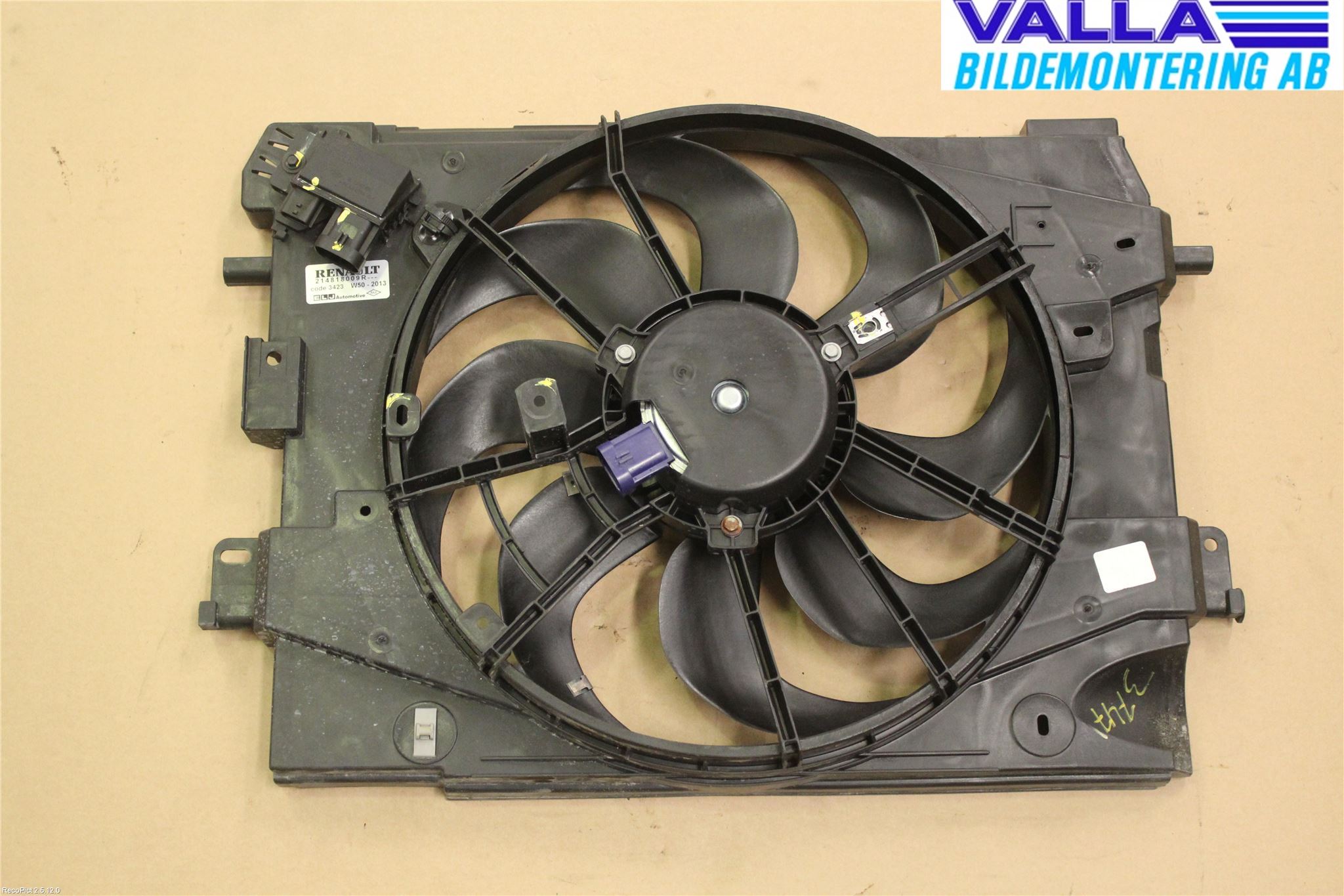 Dacia SANDERO/STEPWAY 13-20 Kylfläkt El