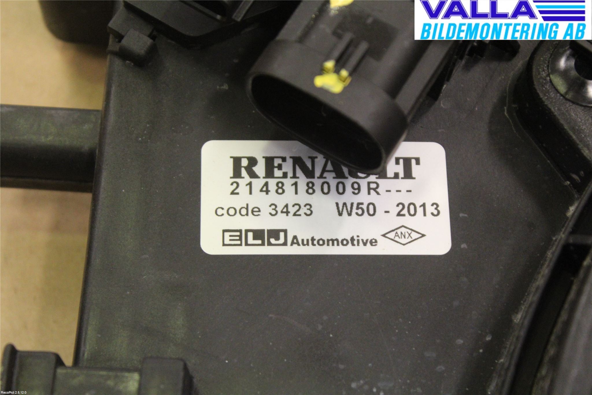 Dacia SANDERO/STEPWAY 13-20 Kylfläkt El