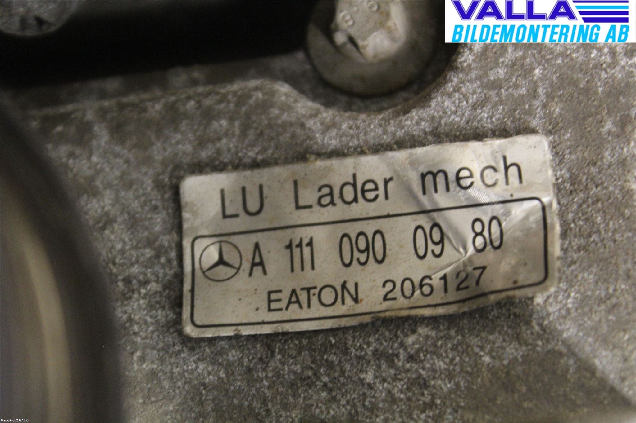 Mercedes-Benz MB C (203) 00-07 Kompressor Remdriven