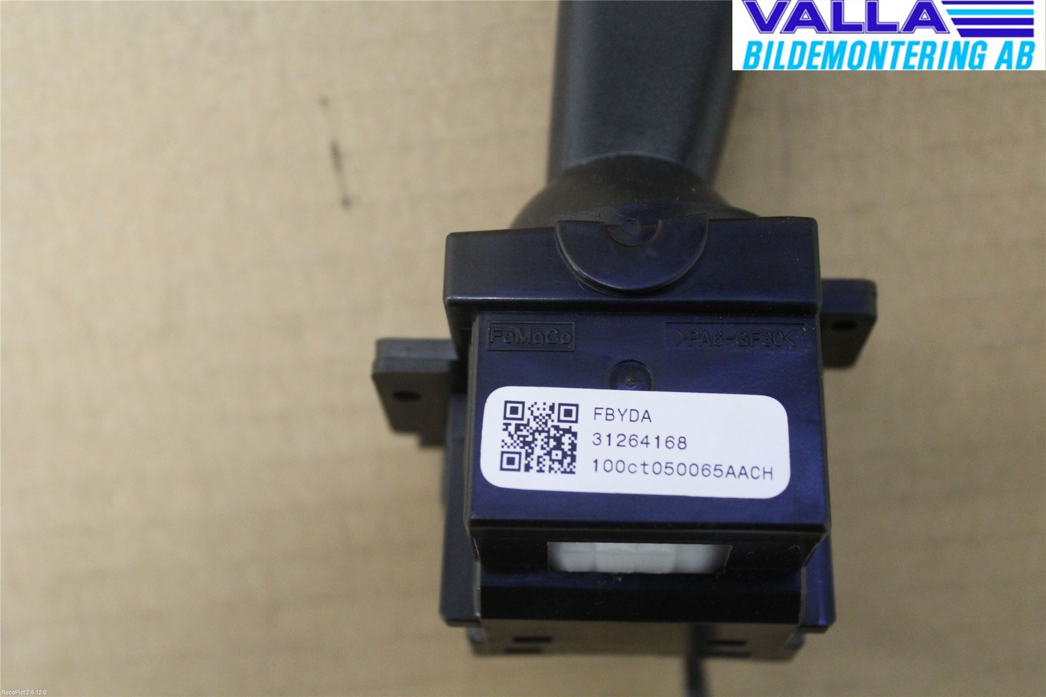 Volvo V70 08-13 Spak Torkar-Spolomk