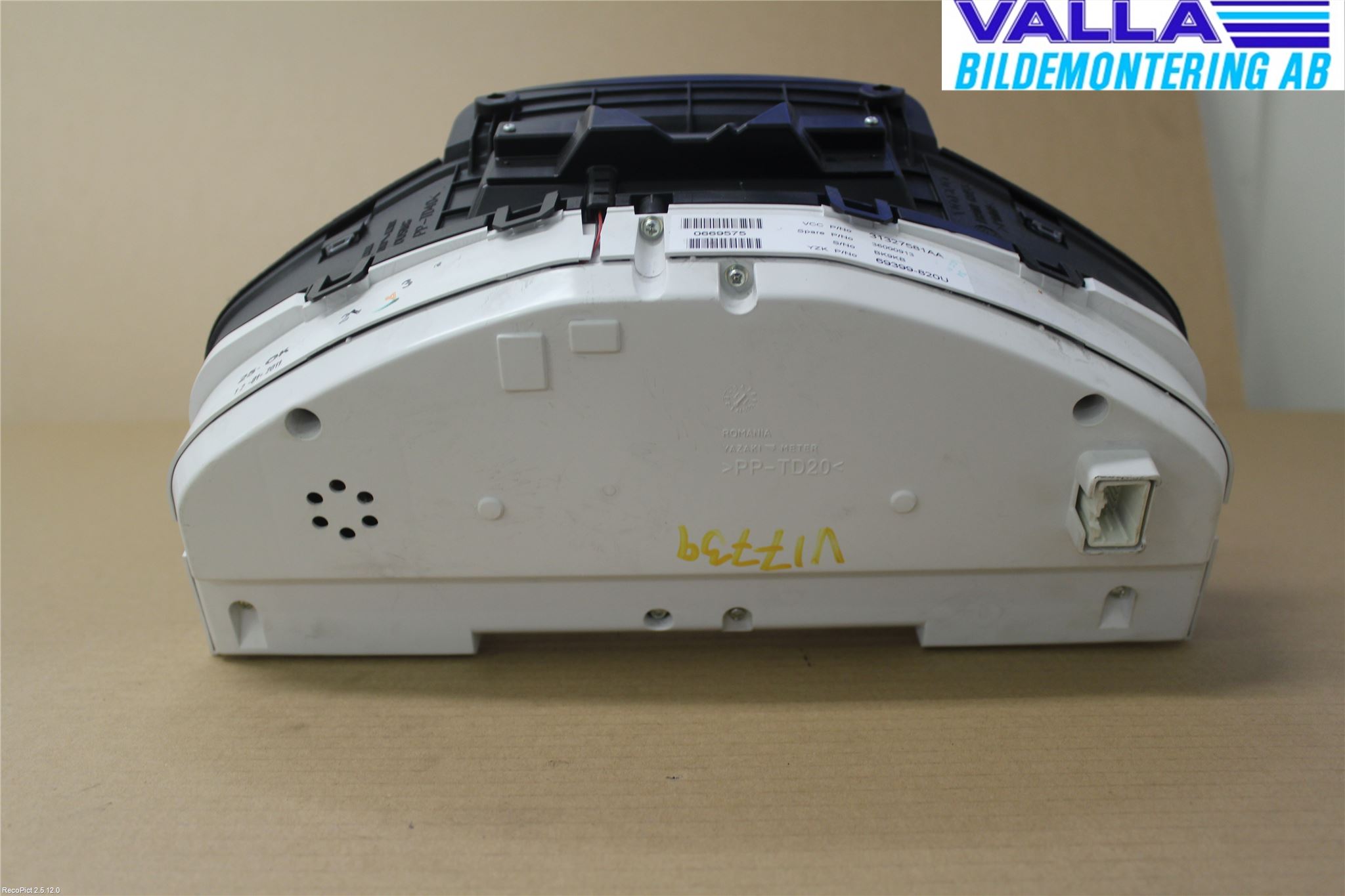 Volvo V70 08-13 Instrument Komb