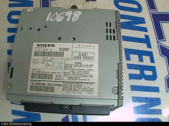 Volvo C30 07-10 Cd Radio - Multimediapanel
