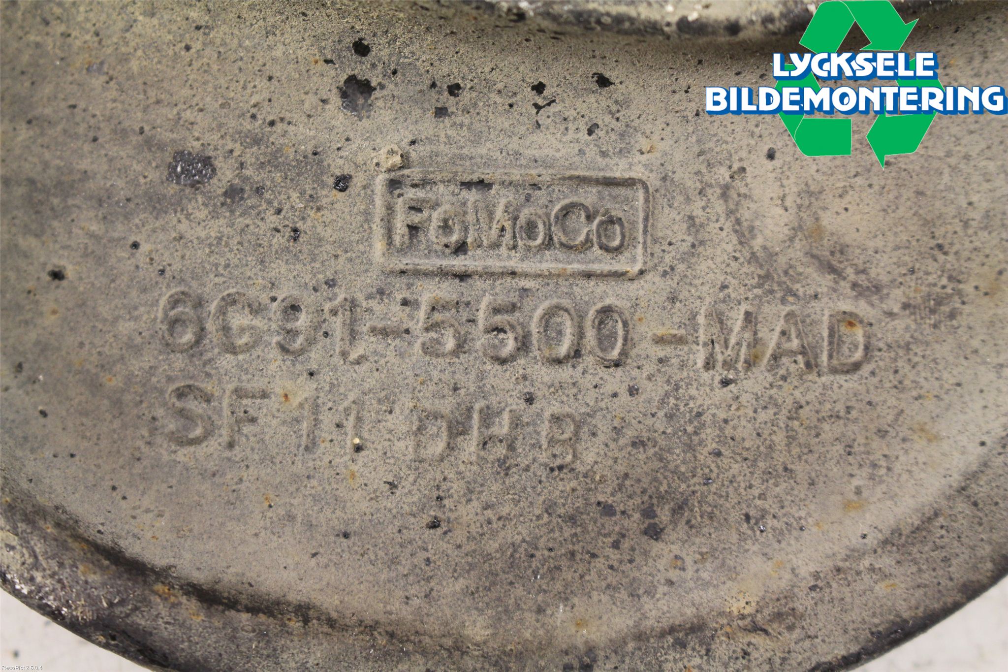 Volvo V70 08-13 Bärarm Bak Övre Vänster