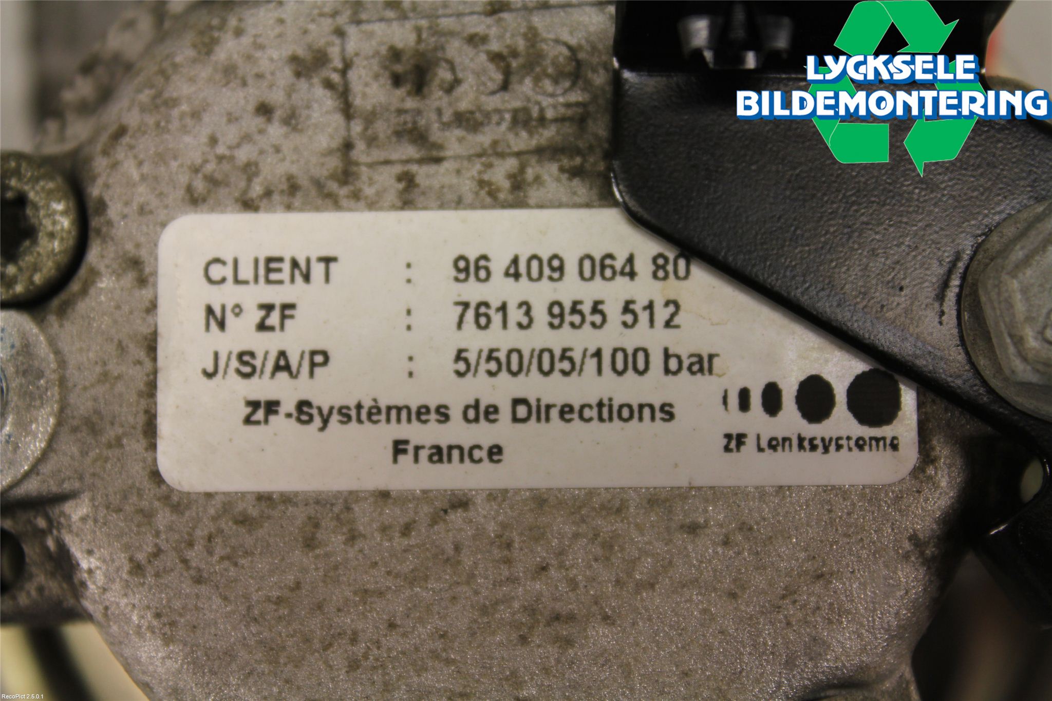 Peugeot EXPERT   -07 Styrservopump