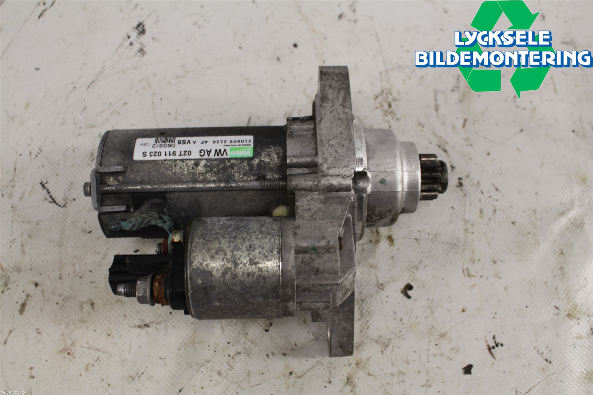 Skoda FABIA 07-14 Startmotor