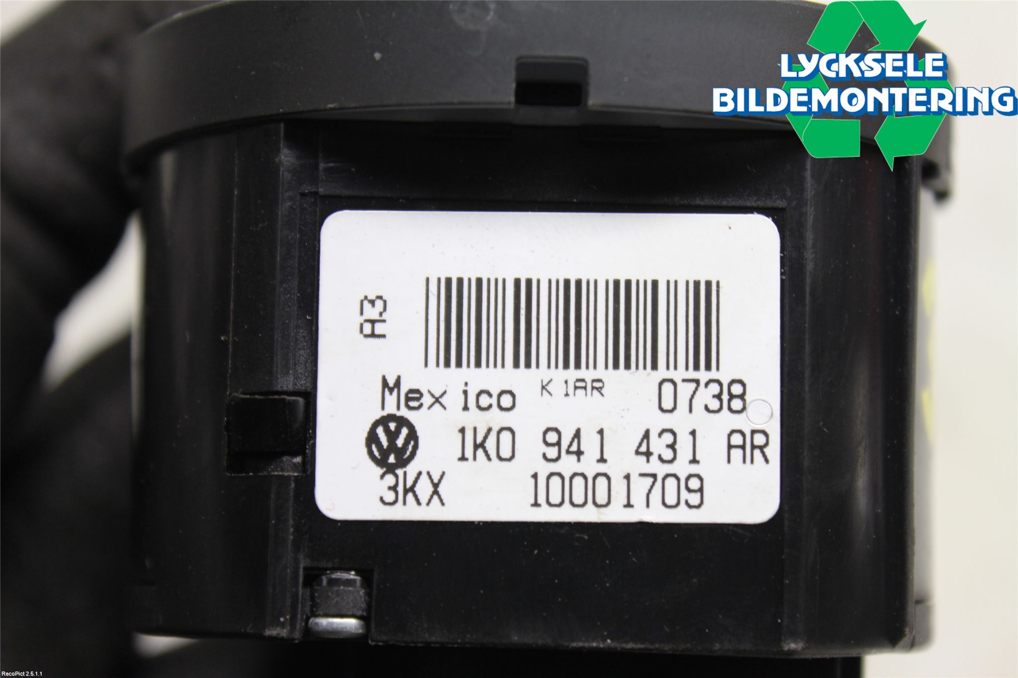 Volkswagen VW PASSAT 05-11 Strömställare Ljus