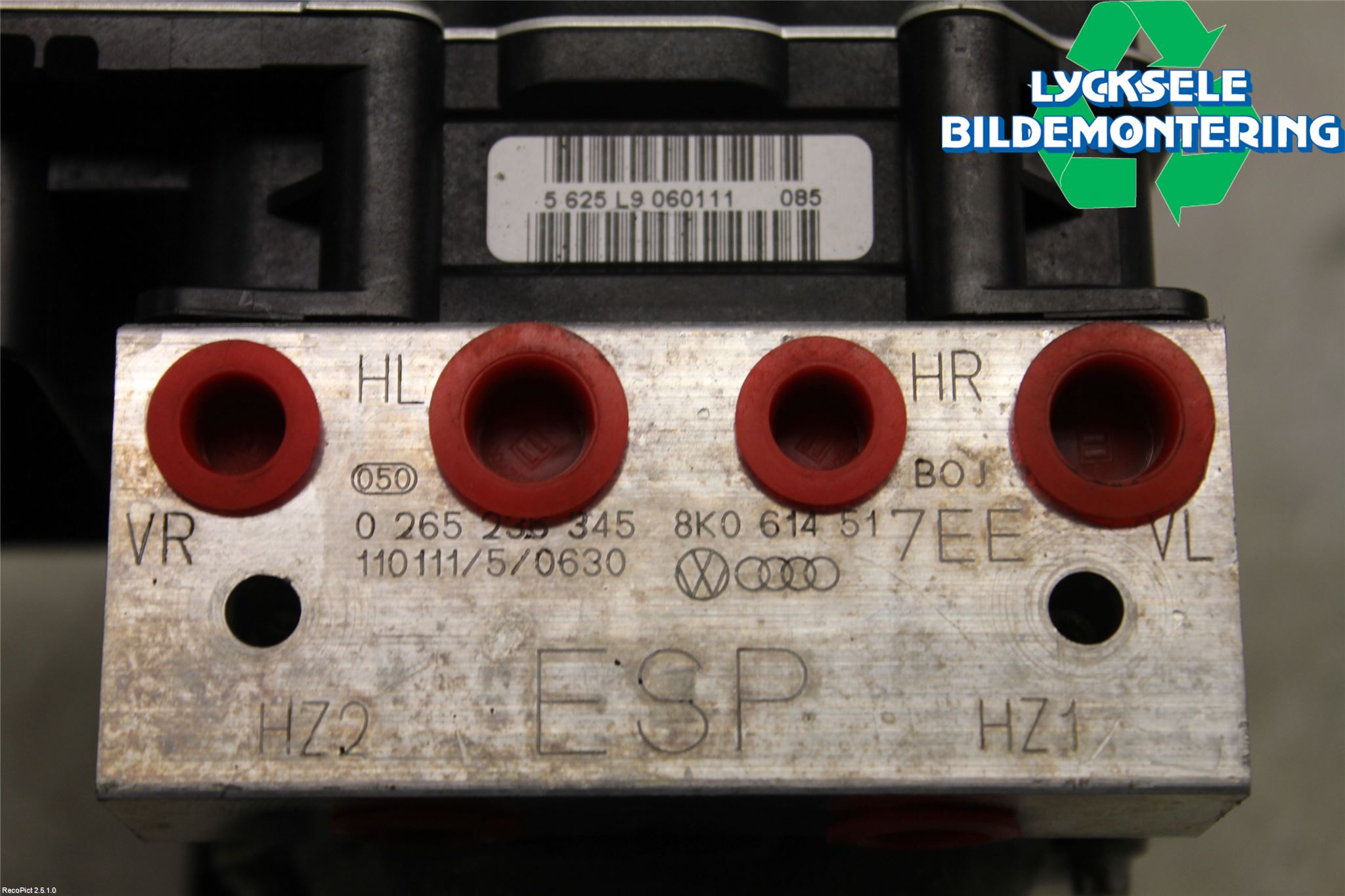 Audi A4/S4 08-11 Abs Hydraulaggregat