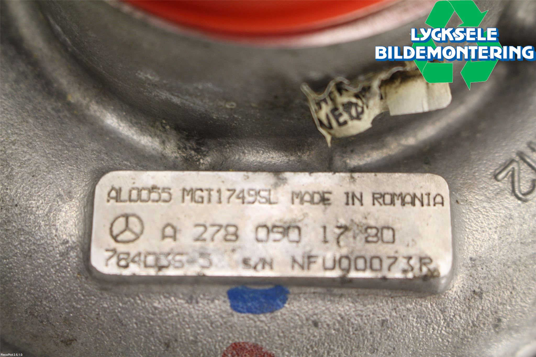 Mercedes-Benz MB S-KLASS (W221) 05-13 Turboaggregat