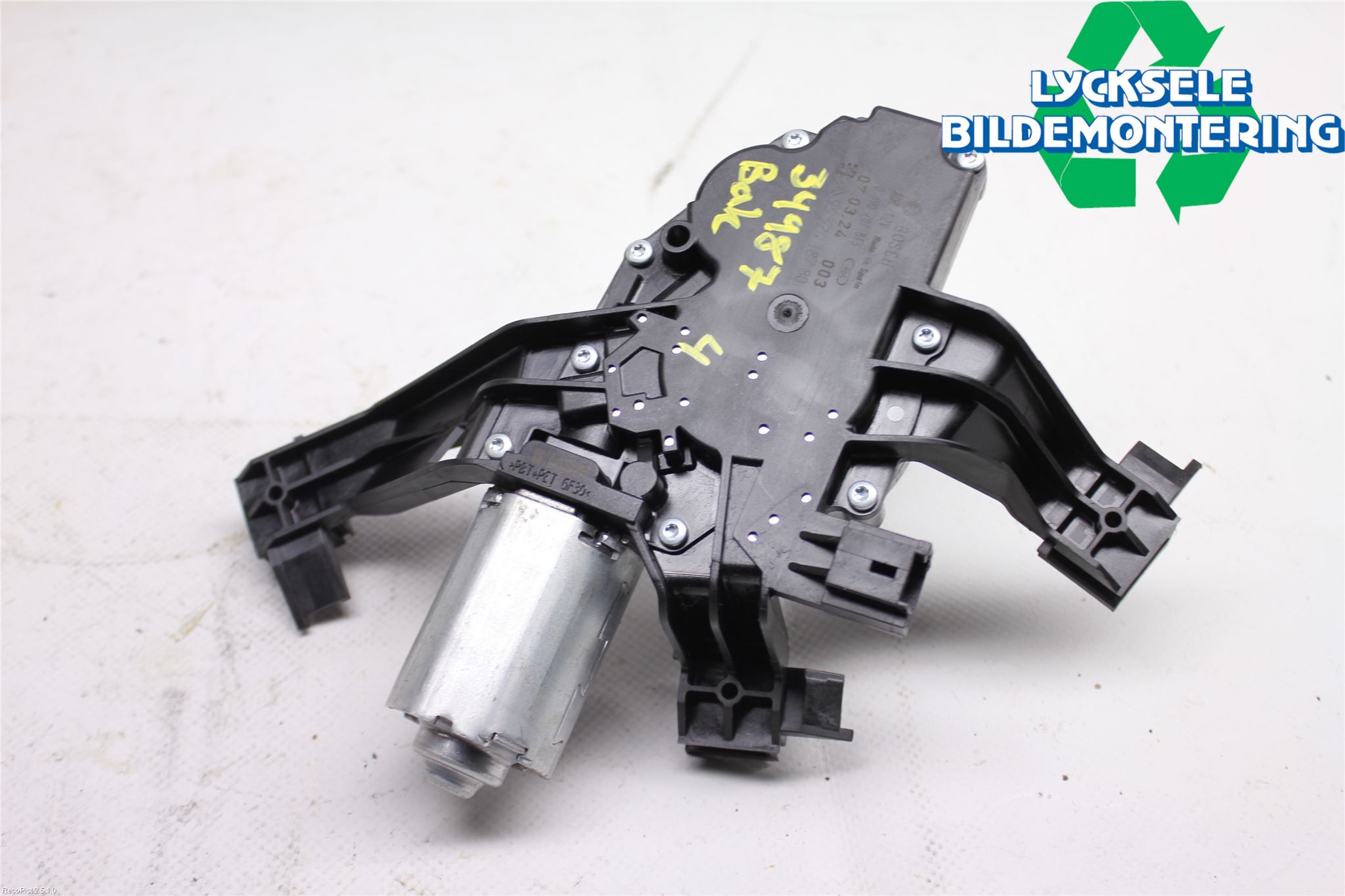 Peugeot 207 Torkarmotor Baklucka