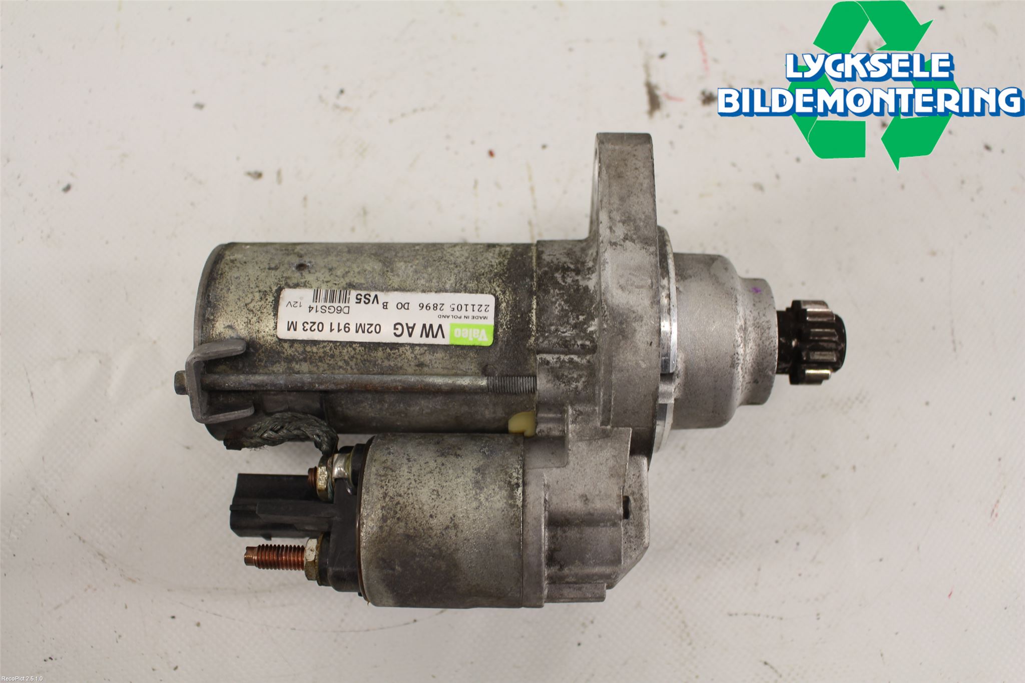 Audi A3/S3 05-13 Startmotor