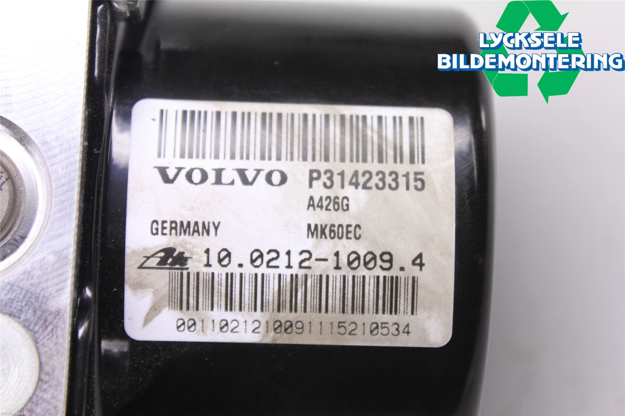 Volvo V40 12-19 Abs Hydraulaggregat