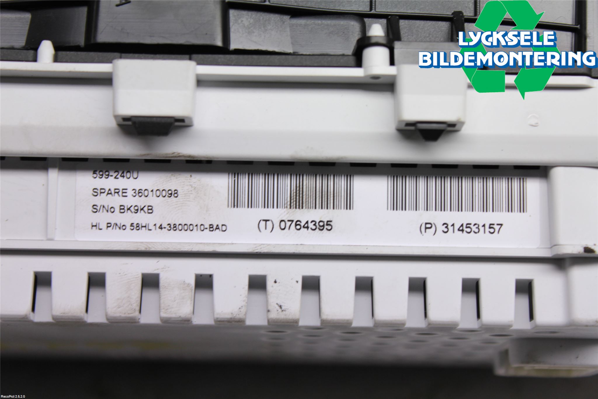 Volvo V40 12-19 Instrument Komb