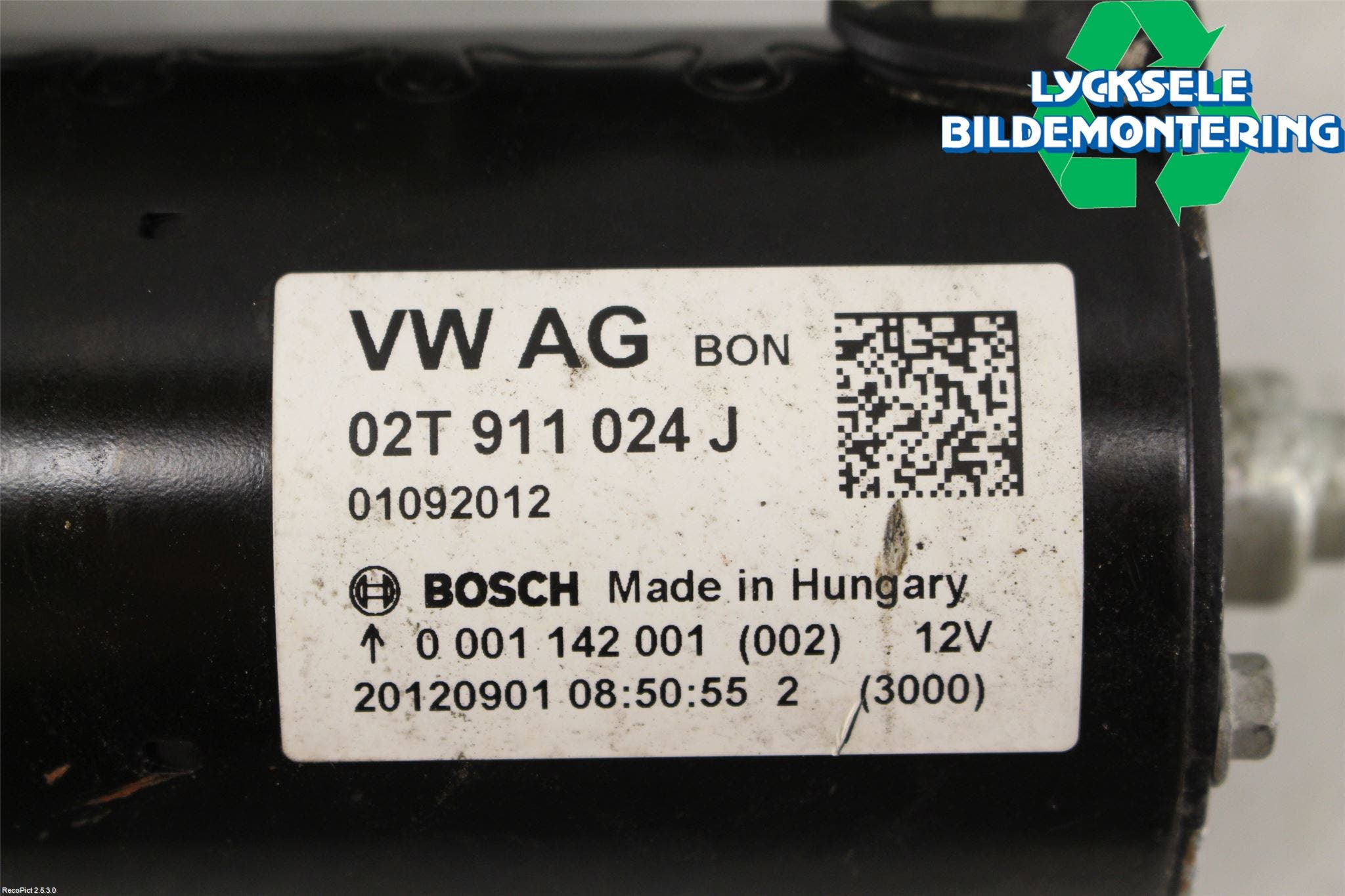 Audi A1/S1 11-18 Startmotor