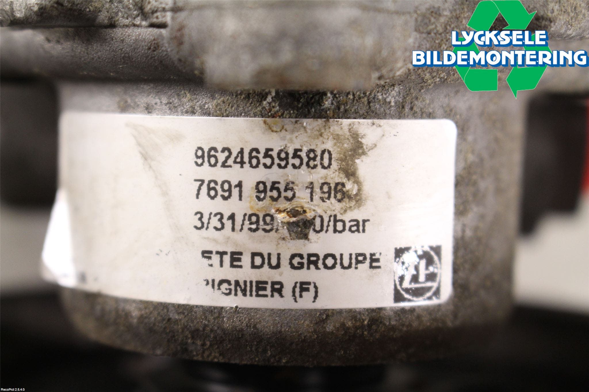 Citroen JUMPY -07 Styrservopump