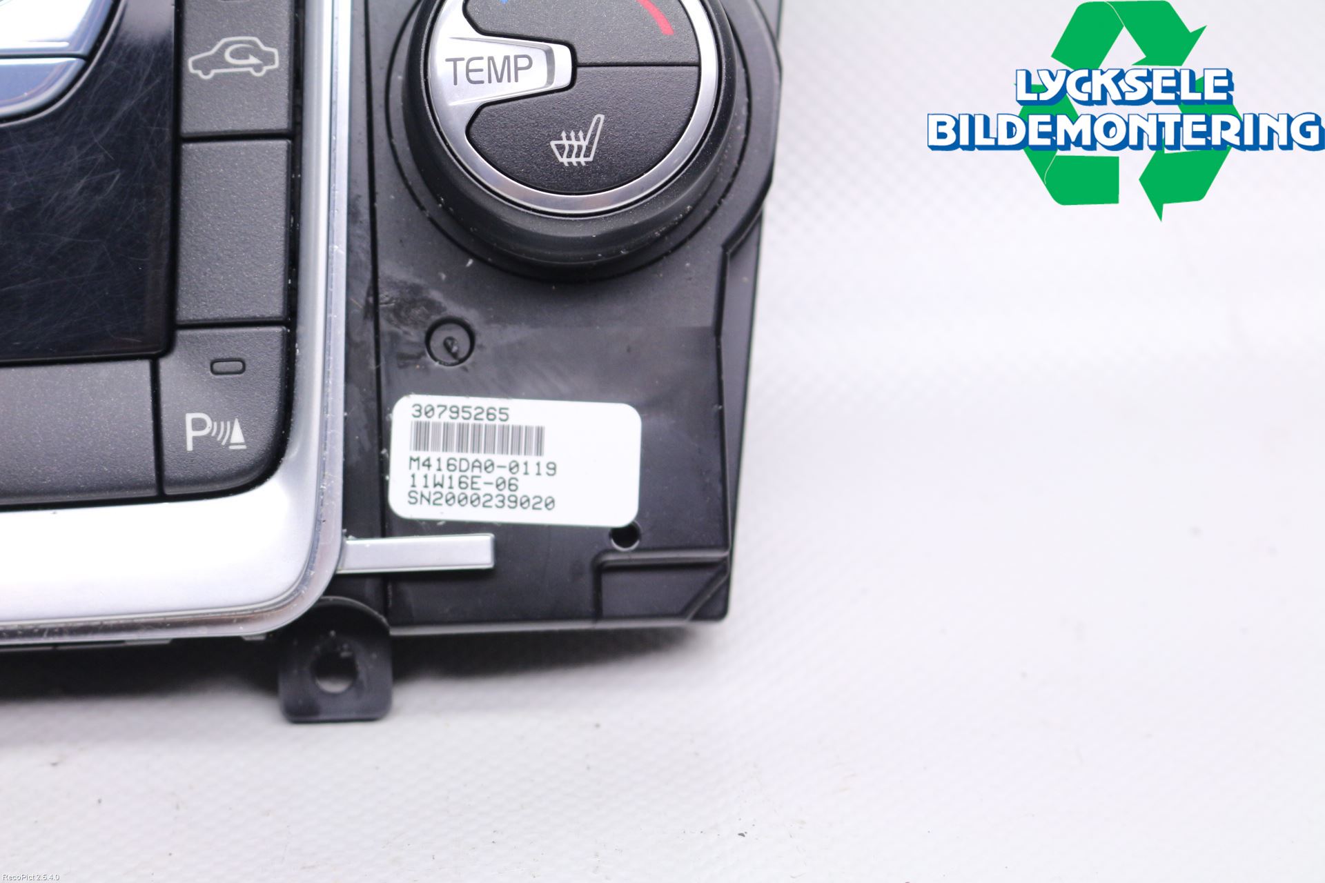 Volvo V60 11-13 Ac Styrenhet Ac Manöveren