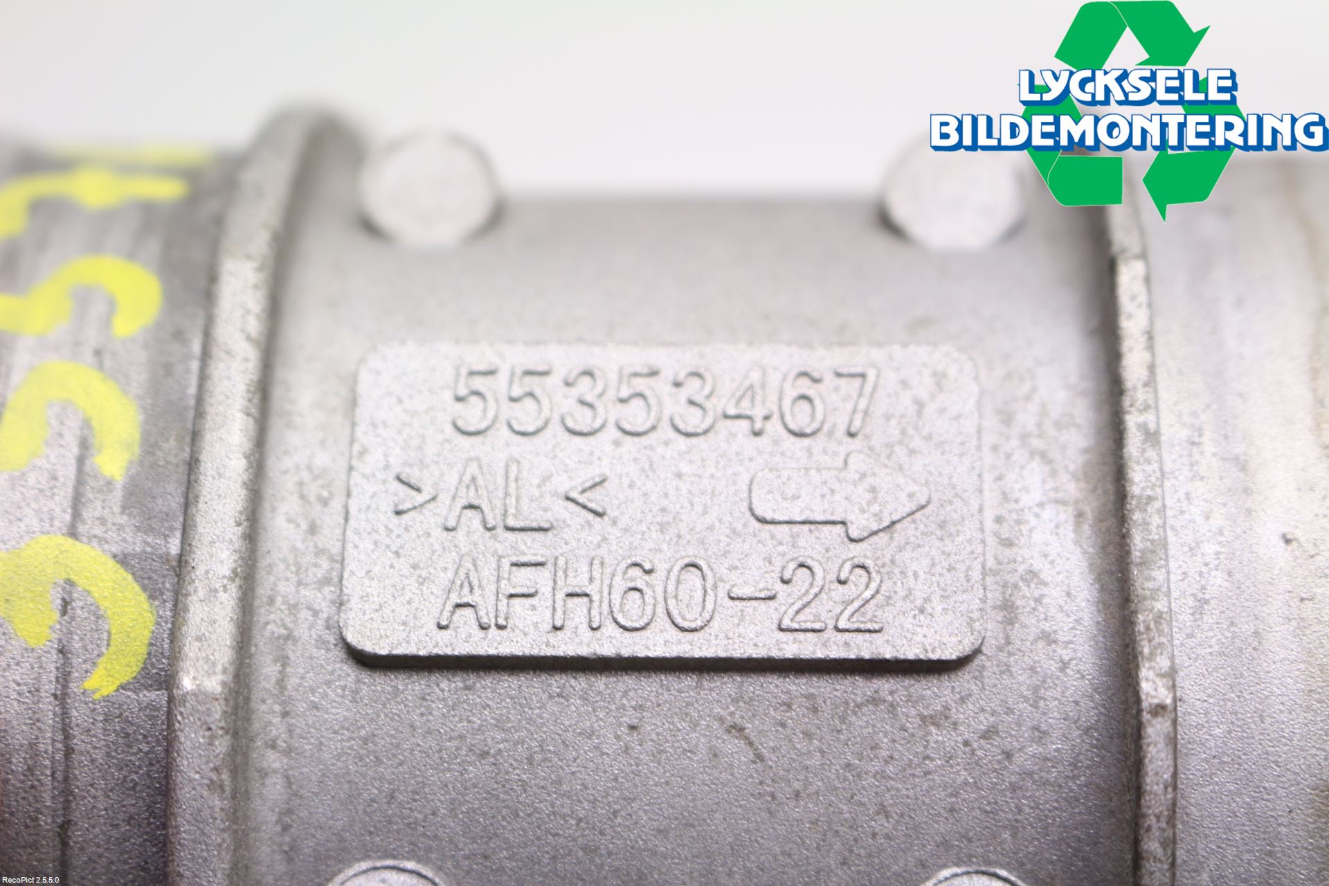 Opel VECTRA C 02-05 Injluftmassamätare