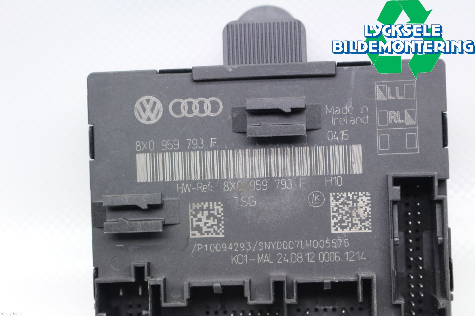 Audi A1/S1 11-18 Styrenhet Dörr