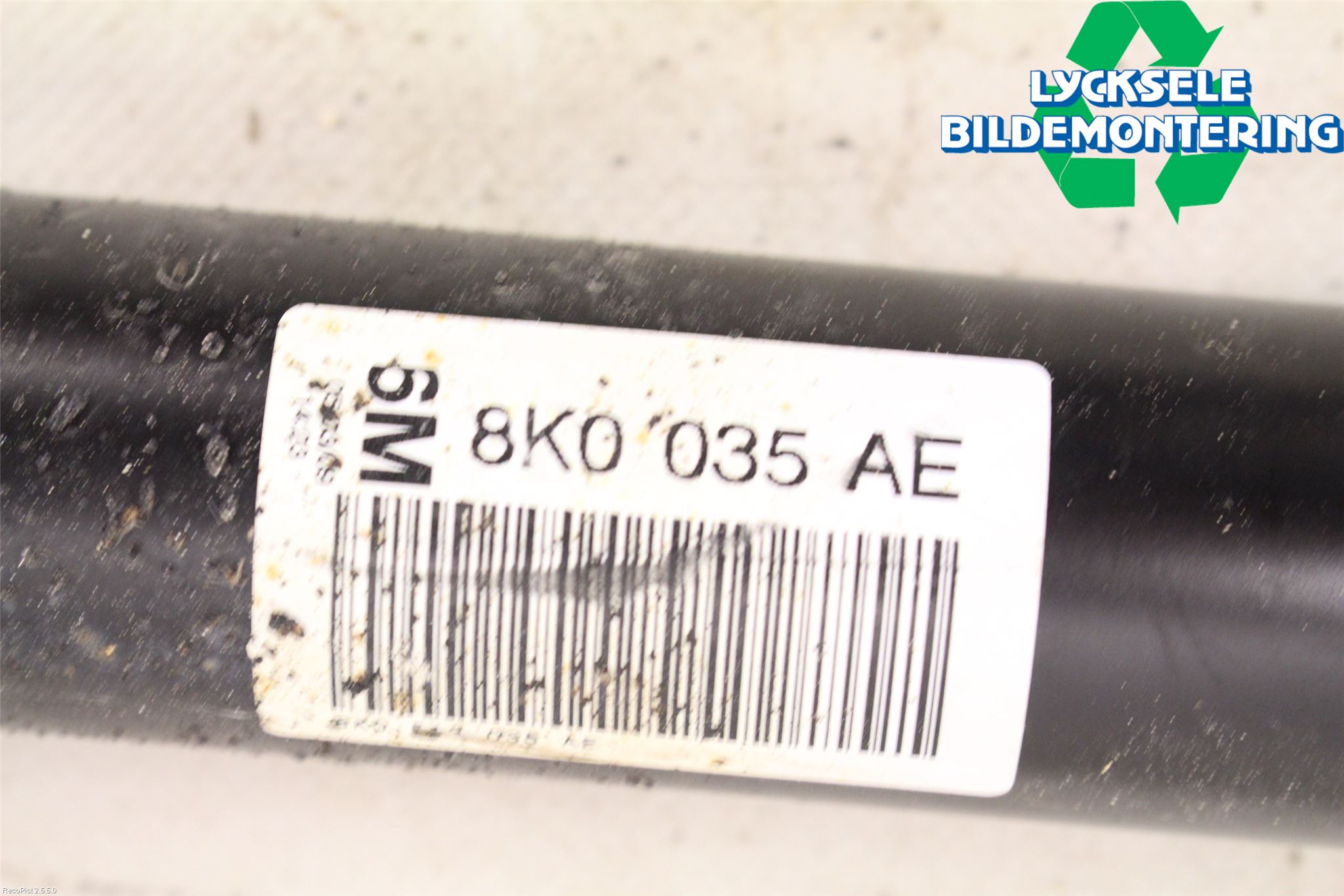 Audi A4/S4 08-11 Stötdämpare Bak