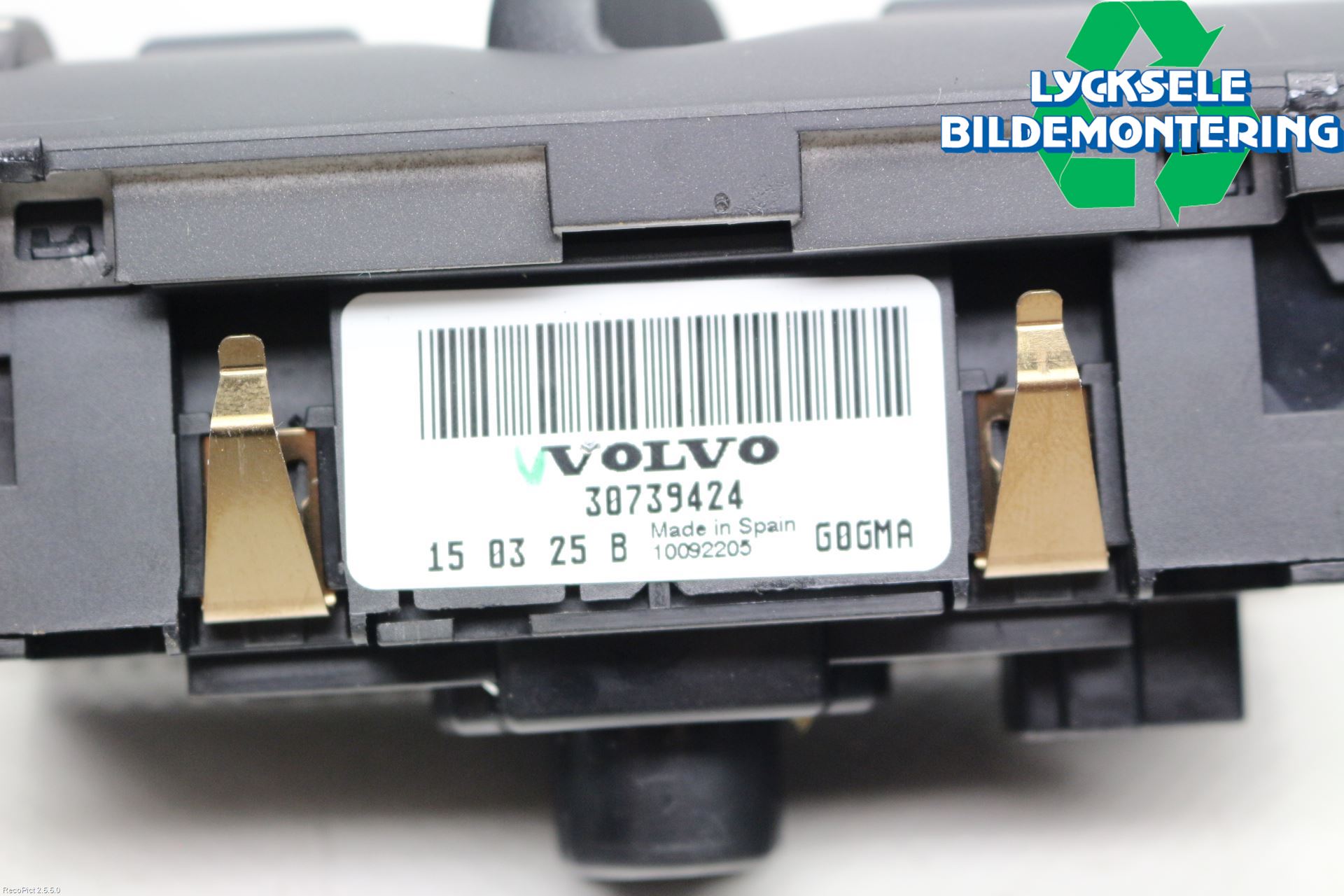 Volvo V40 12-19 Strömställare Ljus