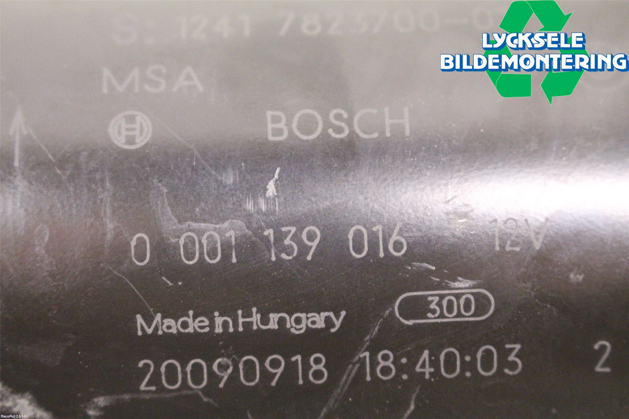 BMW 3 E90/91 SED/TOU 05-12 Startmotor Diesel